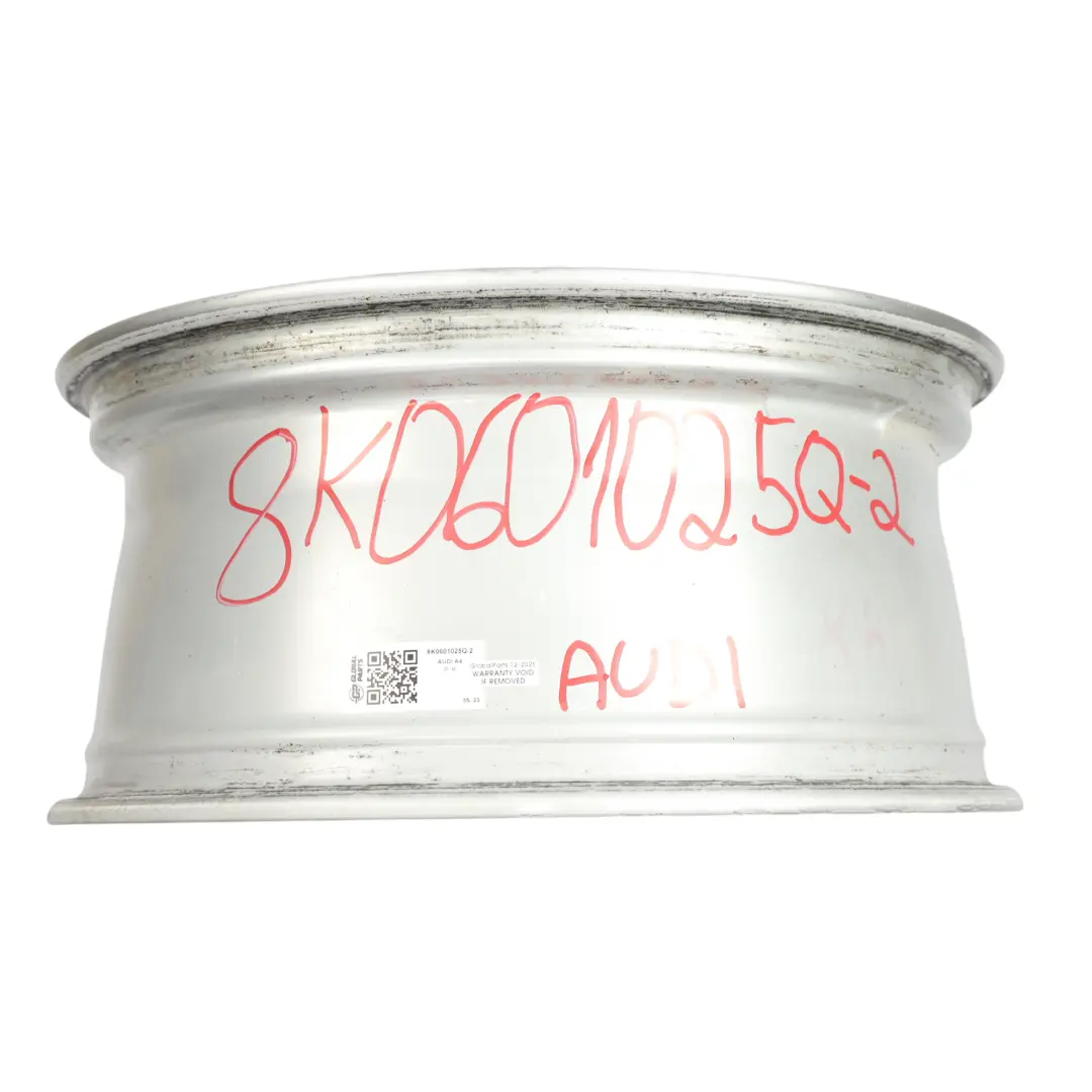 Audi A4 B8 Jante Alliage Argent 18" ET:47 8J À Rayons Étoilés - SKU 8K0601025Q-2 - Numéro de pièce 8K0601025Q