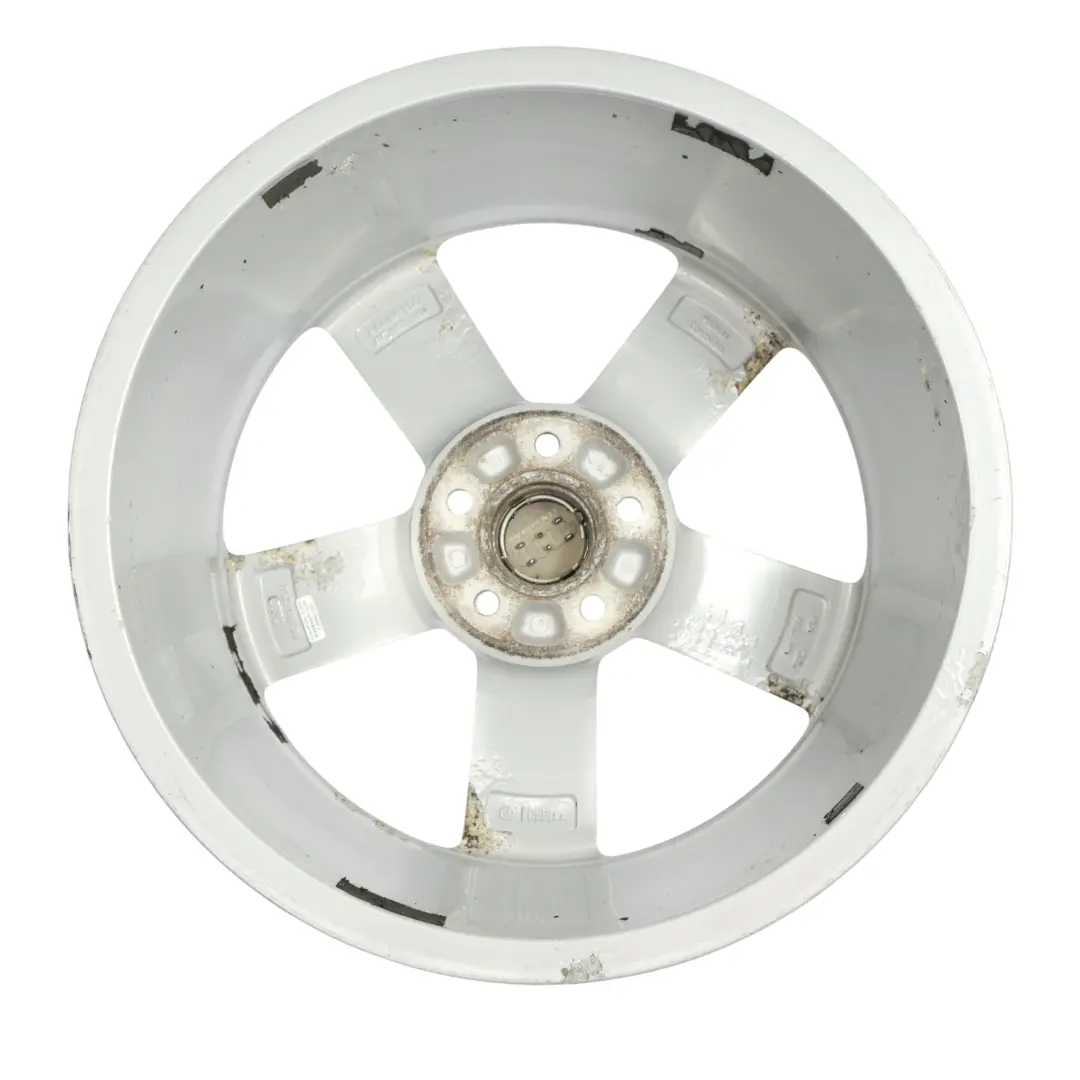 Audi A4 B8 Wheel Alloy Rim Silver 18" ET:47 8J Star Spoke - SKU 8K0601025Q-2 - Part number 8K0601025Q