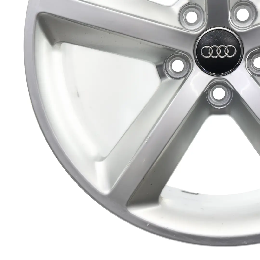 Audi A4 B8 Jante Alliage Argent 18" ET:47 8J À Rayons Étoilés - SKU 8K0601025Q-2 - Numéro de pièce 8K0601025Q