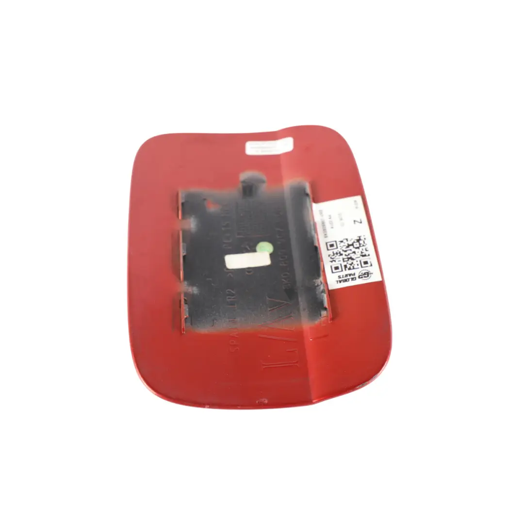 Filler Flap Cover Volcano Red Metallic - Y3M to Audi A4 S4 B8 Fuel with Part number 8K0809907 Audi A4 S4 B8 Fuel Filler Flap Cover Volcano Red Metallic - Y3M - SKU 8K0809907-VRE - Part number 8K0809907
