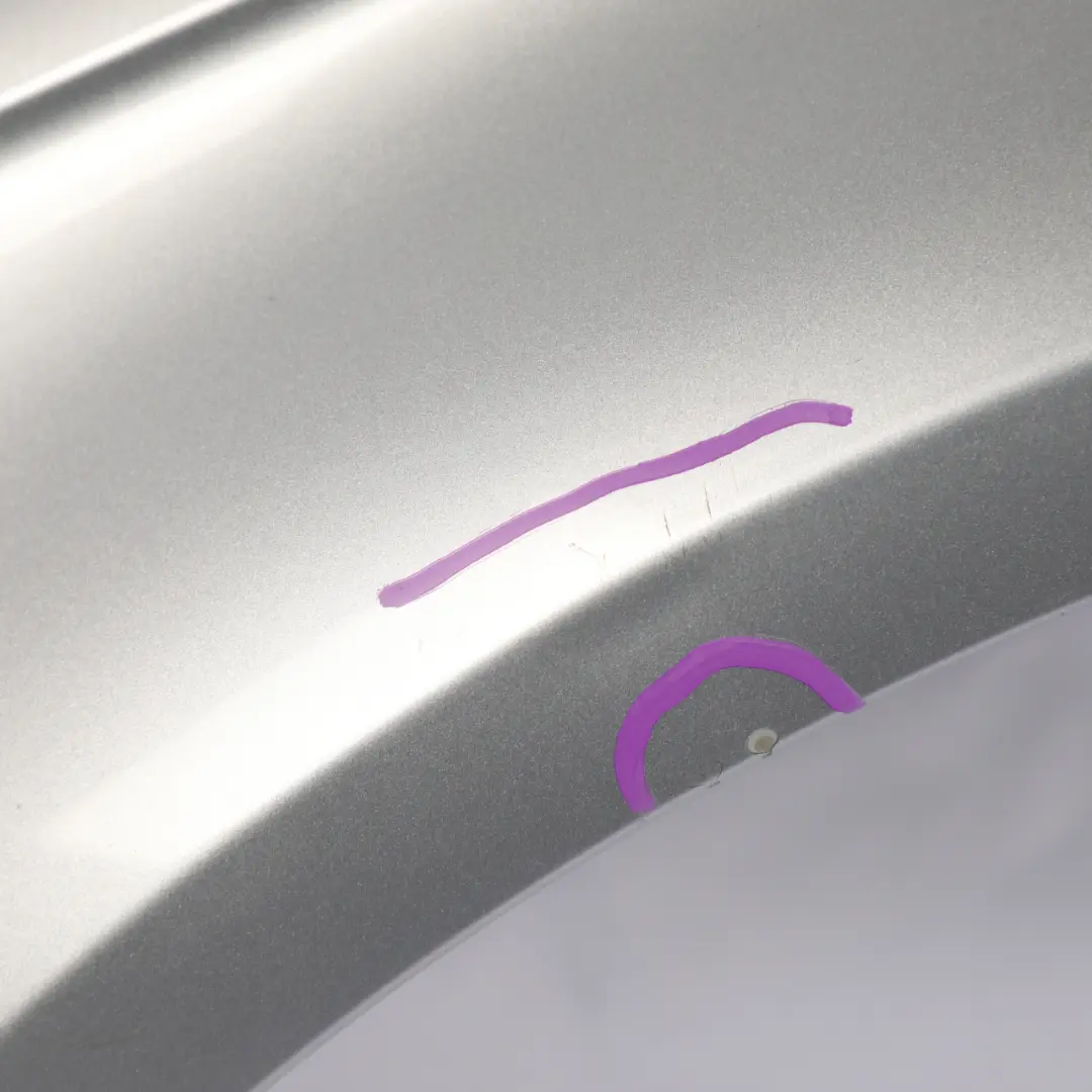 Audi A4 B8 Side Panel Front Left N/S Wing Fender Foil Silver Metallic - Z7G - SKU 8K0821105J-FSI - Part number 8K0821105J