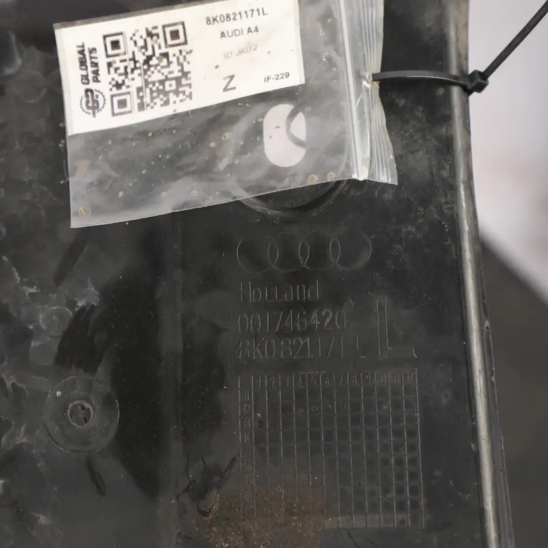 Audi A4 B8 Wheel Arch Front Housing Cover Splash Guard Left N/S - SKU 8K0821171L - Part number 8K0821171L