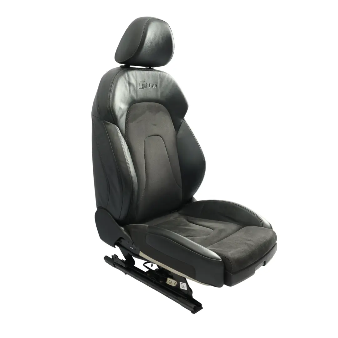 Sedile Anteriore Sinistro Interno S-Line Riscaldato Mezza Pelle Nero per Audi A4 B8 con numero di parte 8K0881805BK Audi A4 B8 Sedile Anteriore Sinistro Interno S-Line Riscaldato Mezza Pelle Nero - SKU 8K0881805BK-1 - Numero di parte 8K0881805BK