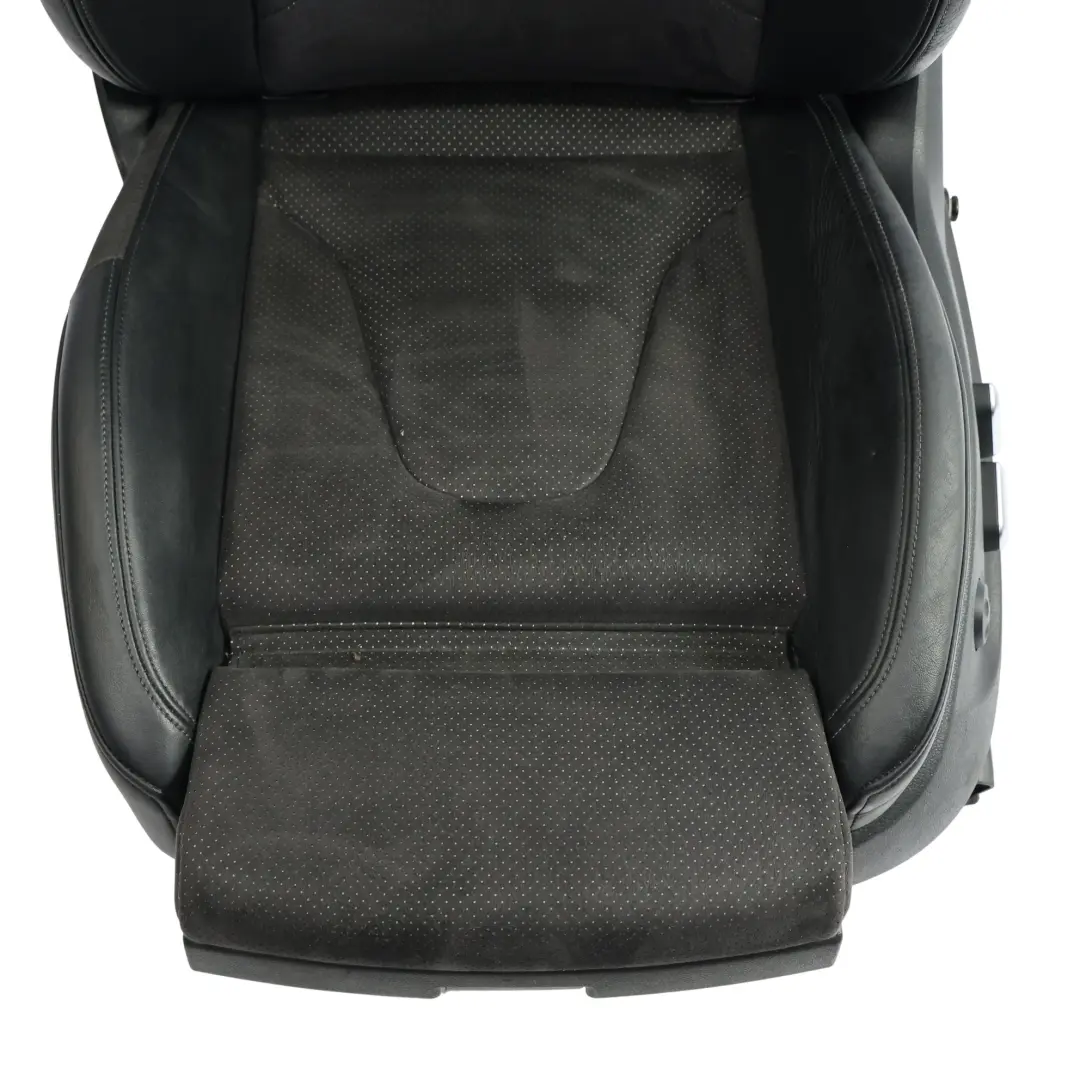 Audi A4 B8 Asiento Delantero Izquierdo S-Line Calefactable Medio Cuero Negro - SKU 8K0881805BK-1 - Número de pieza 8K0881805BK