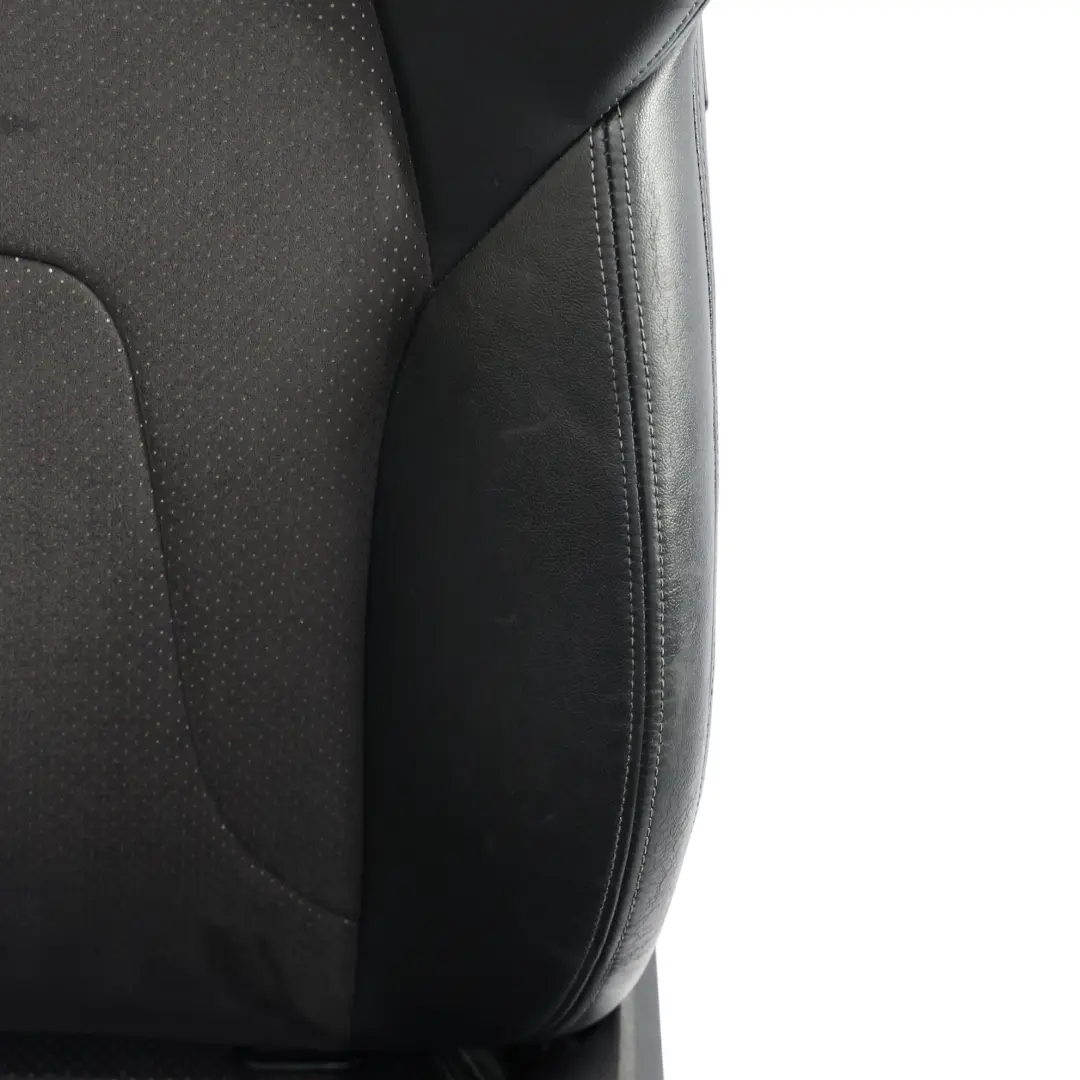 Audi A4 B8 Fotel Fotel Lewy Przód S-Line Grzany Skóra Materiał Czarny - SKU 8K0881805BK-1 - Numer Części 8K0881805BK