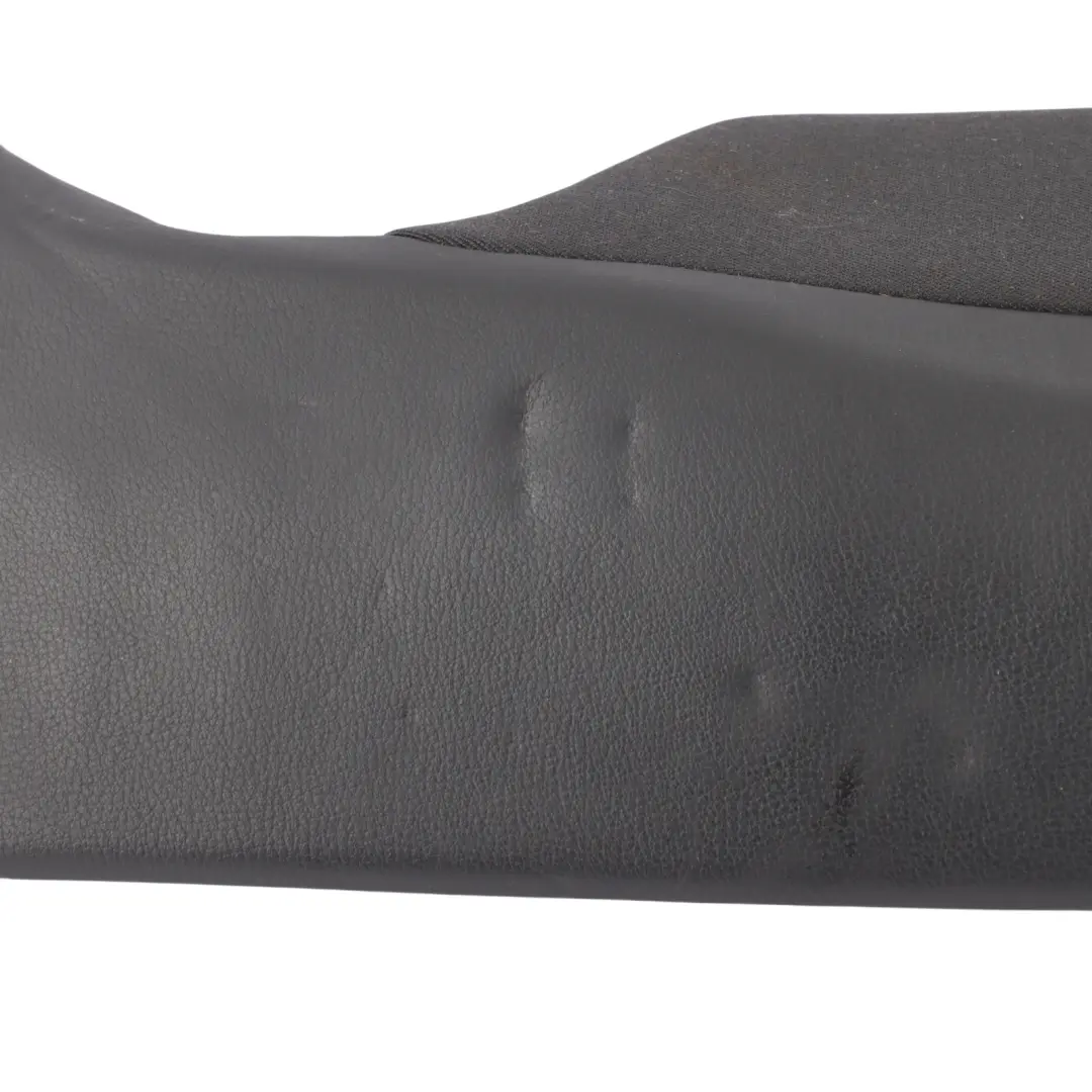 Audi A4 B8 A5 8T Panel Lateral Asiento Trasero Cuero Negro Izquierdo - SKU 8K0885703 - Número de pieza 8K0885703