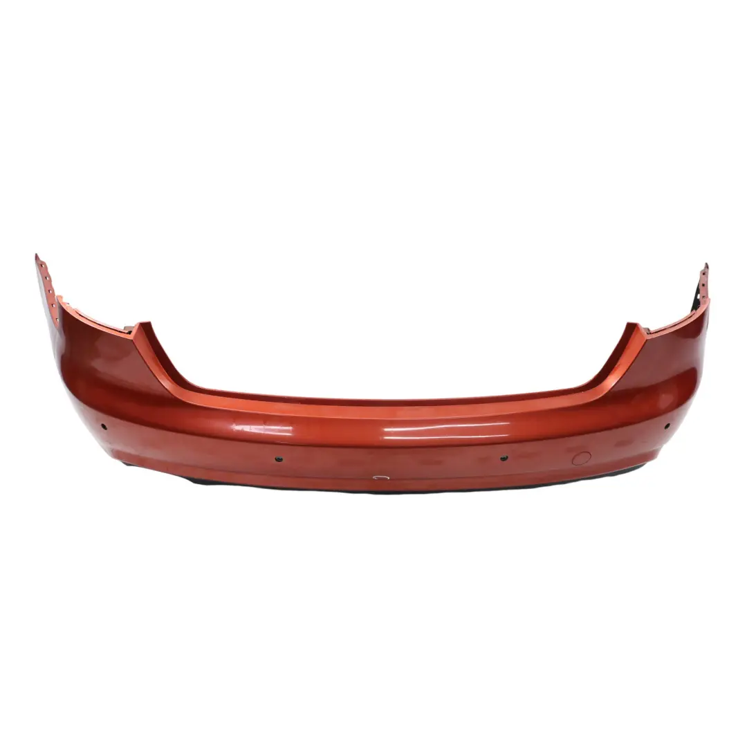 Bumper Trim Panel Covering Volcano Red Metallic - Y3M to Audi A4 B8 Rear with Part number 8K5807067A Audi A4 B8 Rear Bumper Trim Panel Covering Volcano Red Metallic - Y3M - SKU 8K5807067A-VRE - Part number 8K5807067A