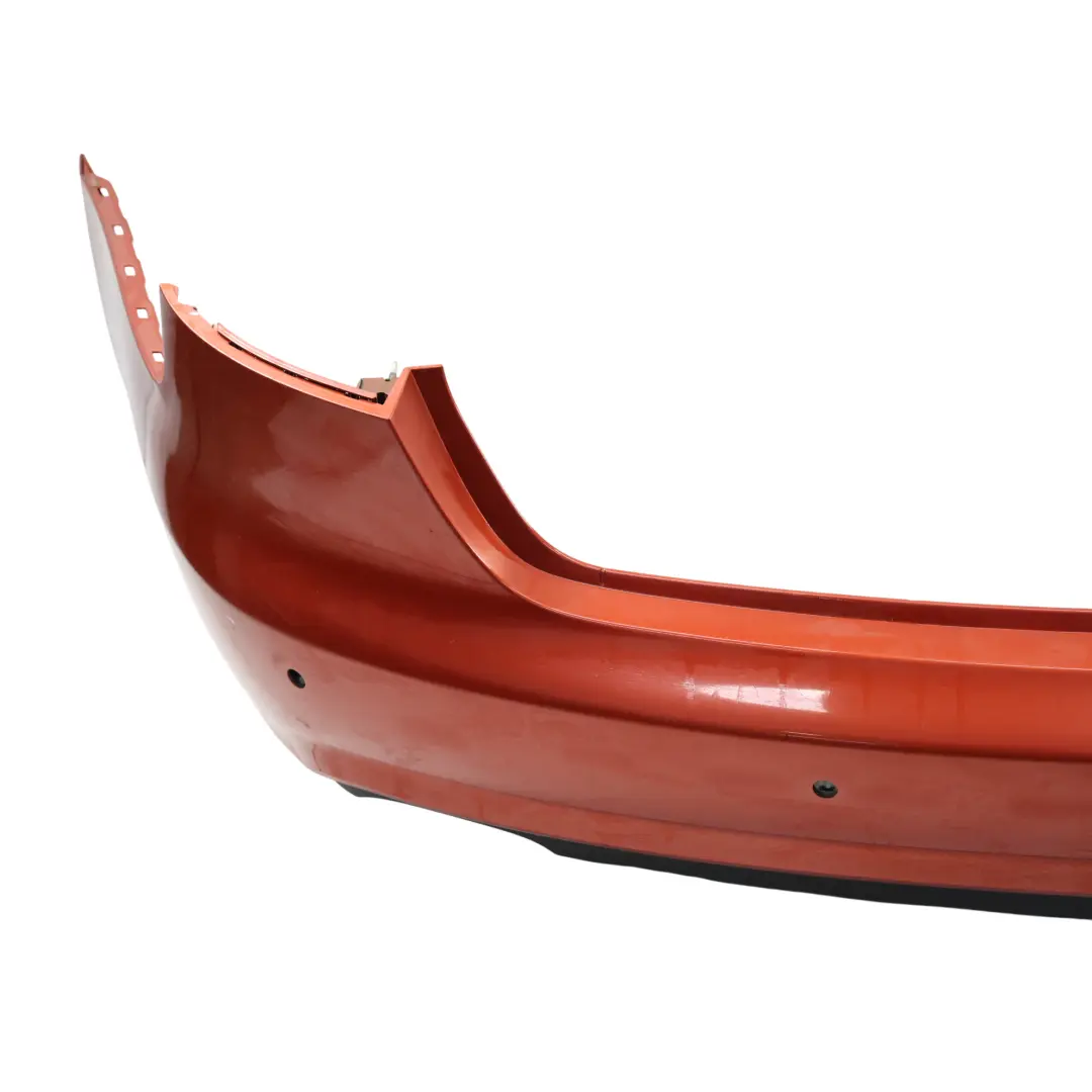 Bumper Trim Panel Covering Volcano Red Metallic - Y3M to Audi A4 B8 Rear with Part number 8K5807067A Audi A4 B8 Rear Bumper Trim Panel Covering Volcano Red Metallic - Y3M - SKU 8K5807067A-VRE - Part number 8K5807067A