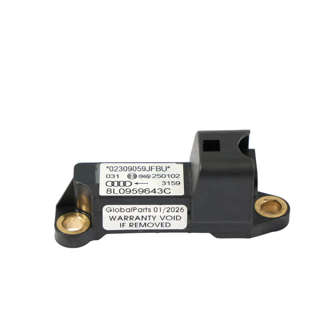 8L Luftmodul Crash Impact Sensor für Audi A3 S3 mit Teilenummer 8L0959643C Audi A3 S3 8L Luftmodul Crash Impact Sensor - SKU 8L0959643C - Teilenummer 8L0959643C