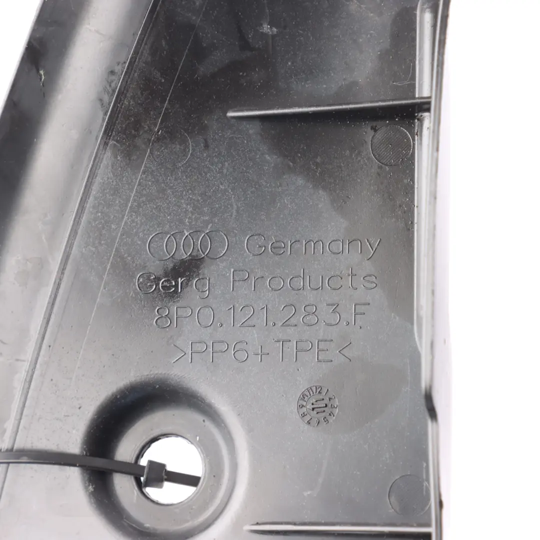 Audi RS3 8P Front Bumper Radiator Air Guide Front Left N/S - SKU 8P0121283F - Part number 8P0121283F