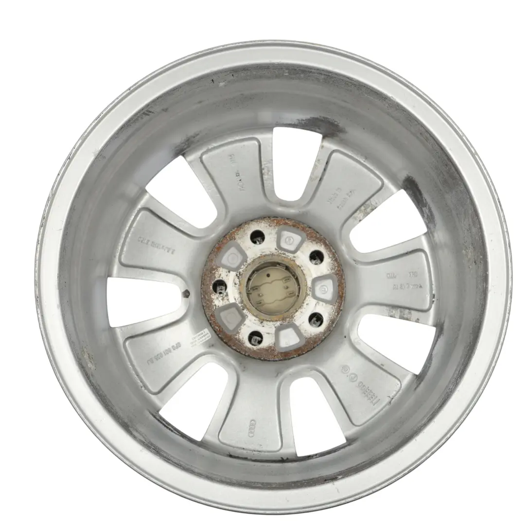 Llanta De Aleación Plata 16" 6,5J ET:50 para Audi A3 8P con número de pieza 8P0601025BJ Audi A3 8P Llanta De Aleación Plata 16" 6,5J ET:50 - SKU 8P0601025BJ-1 - Número de pieza 8P0601025BJ