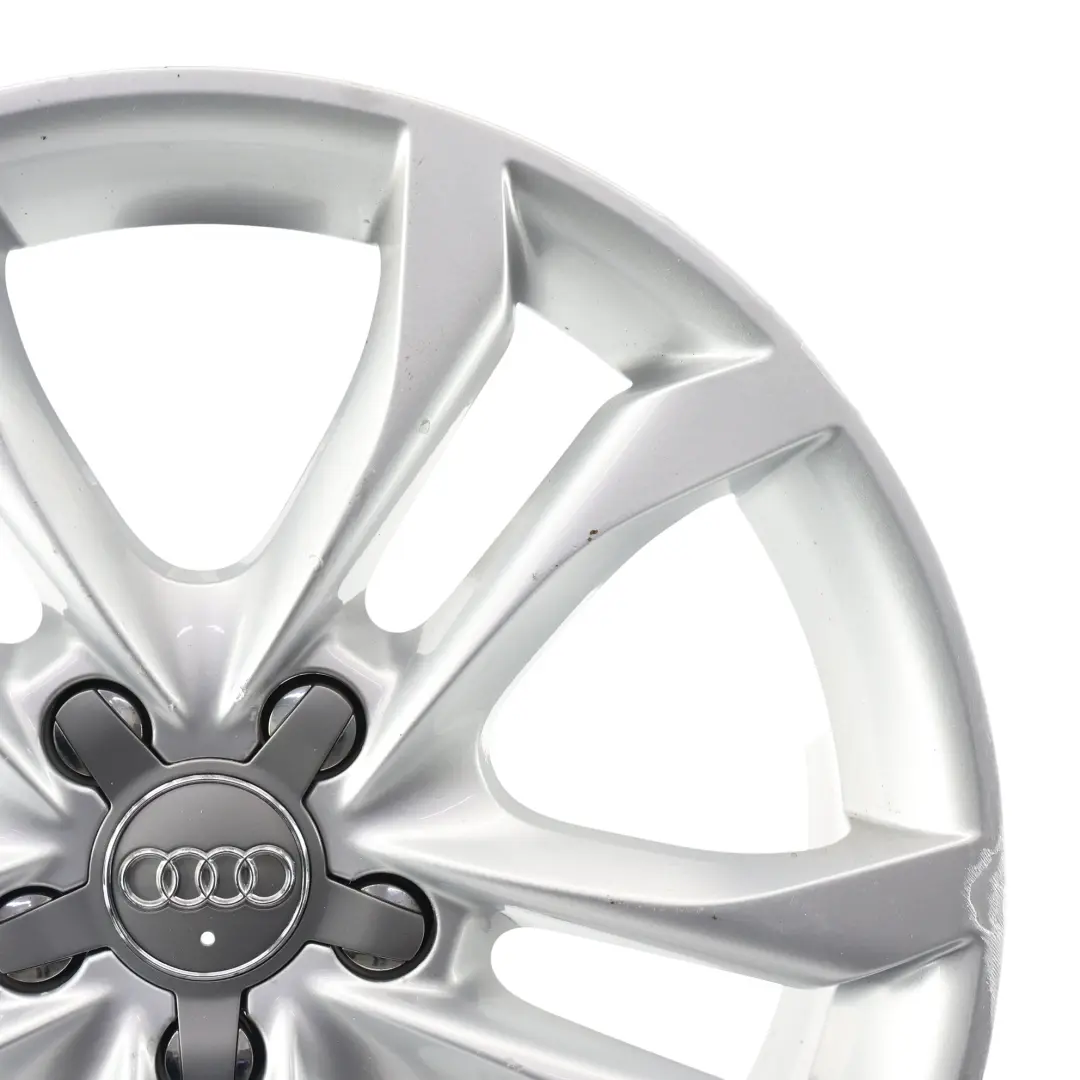 Audi A3 S3 8P Argento Cerchio Lega 18" 7.5J ET:54 - SKU 8P0601025BM-1 - Numero di parte 8P0601025BM