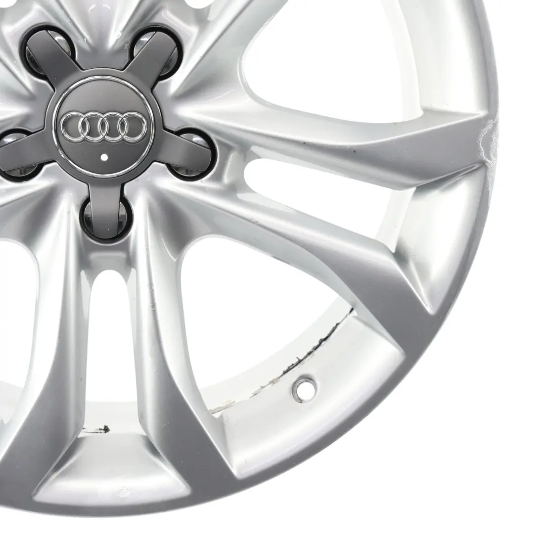 Audi A3 S3 8P Silberne Leichtmetallfelge Alufelge 18" 7.5J ET:54 - SKU 8P0601025BM-1 - Teilenummer 8P0601025BM