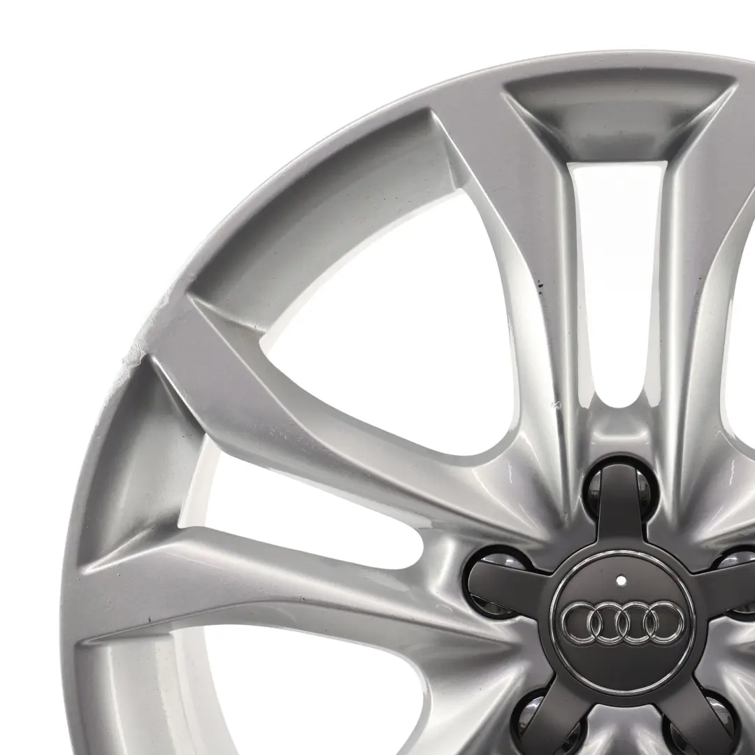 Audi A3 S3 8P Silver Wheel Alloy Rim 18" 7.5J ET:54 - SKU 8P0601025BM-2 - Part number 8P0601025BM