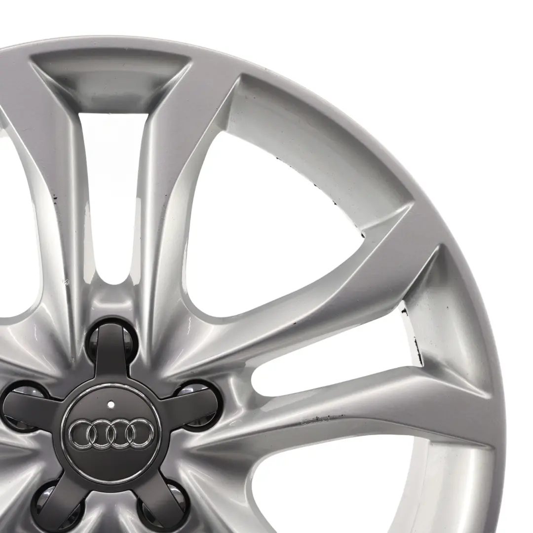 Audi A3 S3 8P Srebrna Felga Aluminiowa 18" 7.5J ET:54 - SKU 8P0601025BM-2 - Numer Części 8P0601025BM