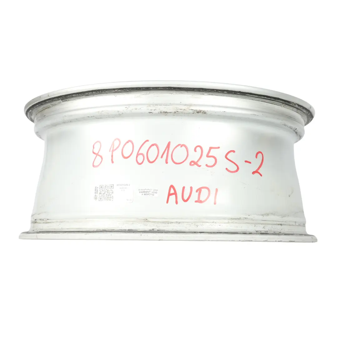 Audi A3 8P Jante En Alliage Argentée 18" ET:54 7,5J - SKU 8P0601025S-2 - Numéro de pièce 8P0601025S