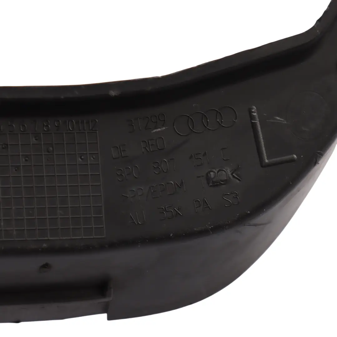 Front Bumper Fog Light Surround Grille Cover Left N/S to Audi S3 8P with Part number 8P0807151C Audi S3 8P Front Bumper Fog Light Surround Grille Cover Left N/S - SKU 8P0807151C - Part number 8P0807151C