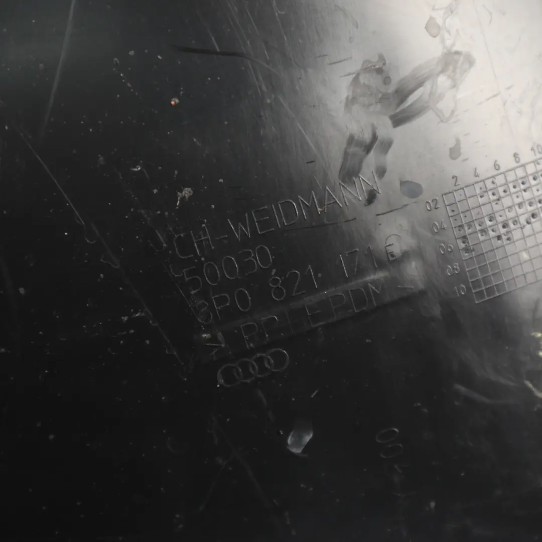 Audi A3 8P Front Wheel Arch Housing Cover Splash Guard Left N/S - SKU 8P0821171E - Part number 8P0821171E