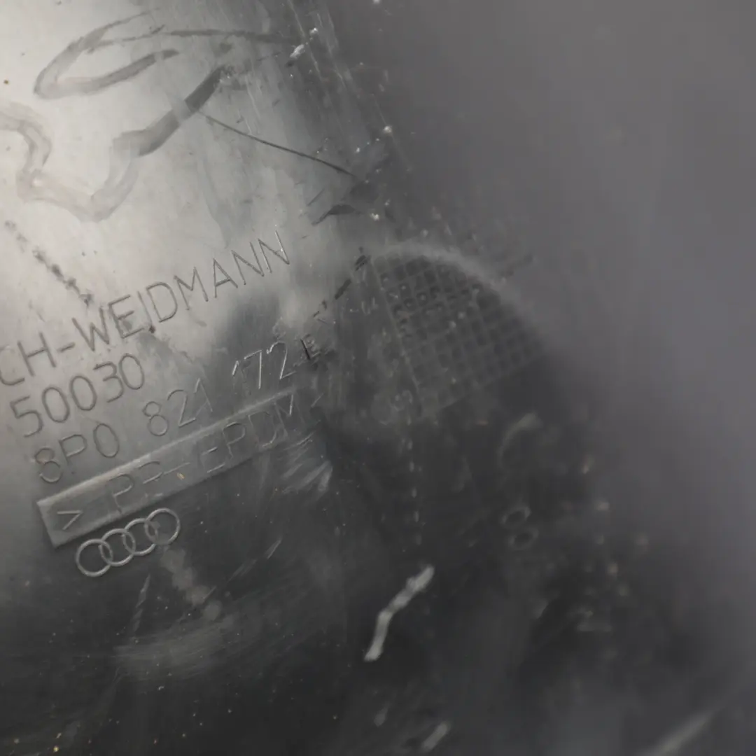 Front Wheel Arch Housing Cover Splash Guard Right O/S to Audi A3 8P with Part number 8P0821172E Audi A3 8P Front Wheel Arch Housing Cover Splash Guard Right O/S - SKU 8P0821172E - Part number 8P0821172E