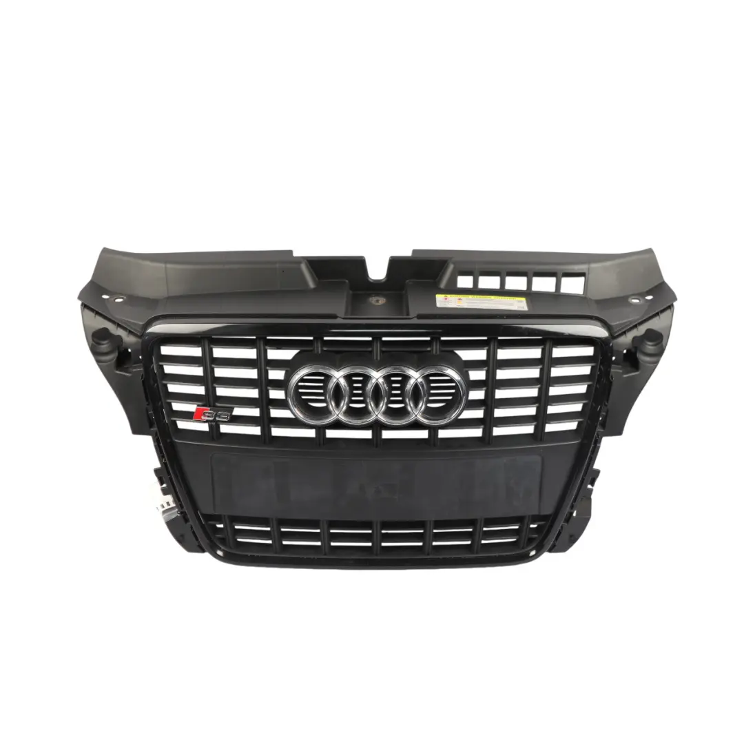 Audi A3 S3 8P S Line Front Bumper Main Grille Radiator Trim Panel - SKU 8P0853651Q - Part number 8P0853651Q