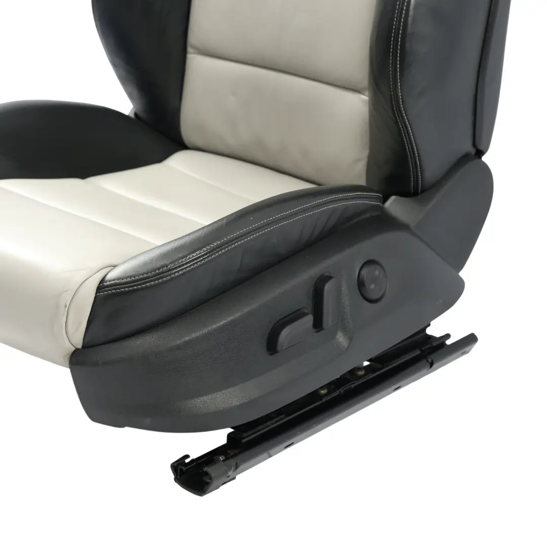 Audi S3 8P Vordersitz Elektrisch Beheizt Sport Comfort Soul Schwarz Silber Links - SKU 8P0881805CP-1 - Teilenummer 8P0881805CP