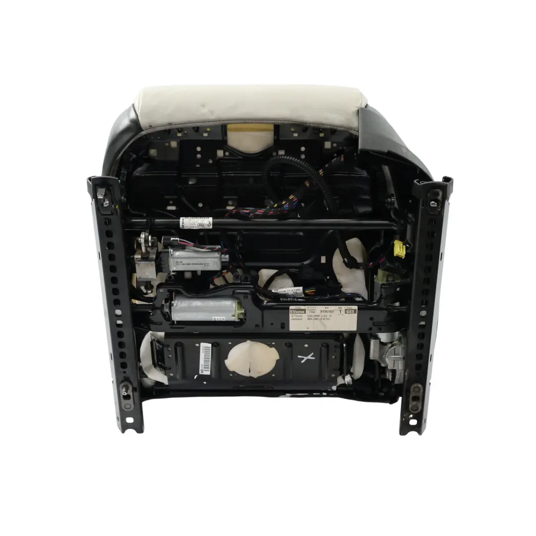 Audi S3 8P Vordersitz Elektrisch Beheizt Sport Comfort Soul Schwarz Silber Links - SKU 8P0881805CP-1 - Teilenummer 8P0881805CP