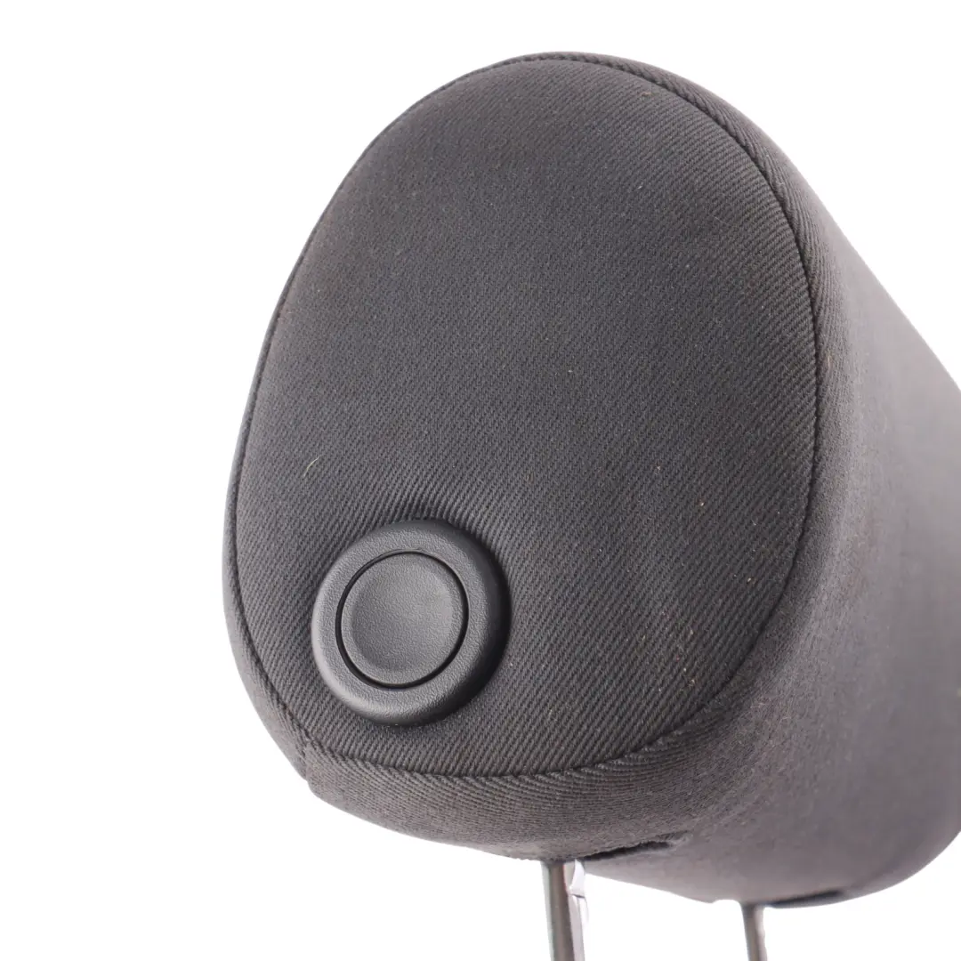 Headrest Front Right O/S Cloth Fabric Black Soul to Audi A3 8P Seat with Part number 8P0881902AJ Audi A3 8P Seat Headrest Front Right O/S Cloth Fabric Black Soul - SKU 8P0881902AJ - Part number 8P0881902AJ
