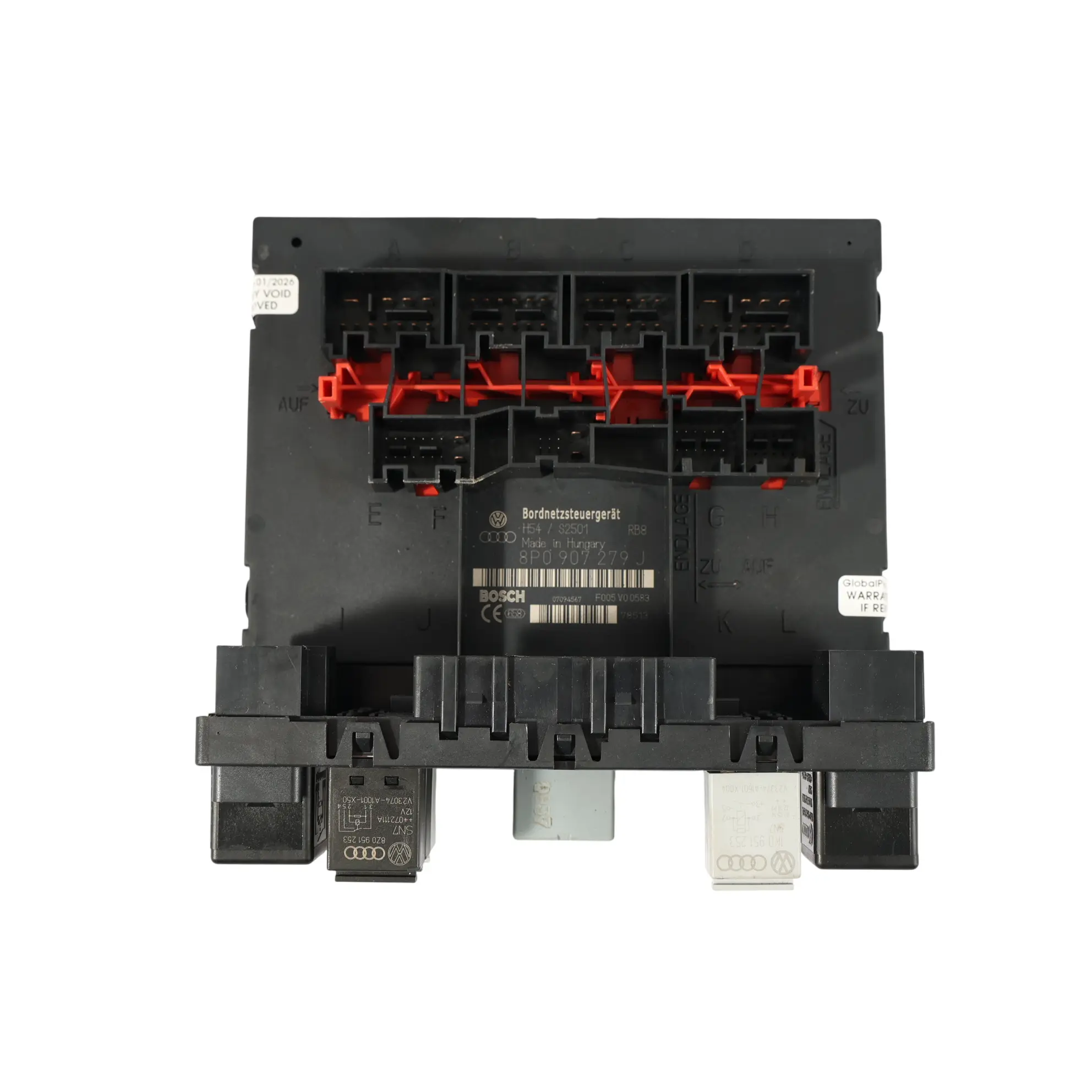 Audi A3 8P BCM Modulo Di Controllo Scatola Di Fusibili Gateway ECU 8P0907279J