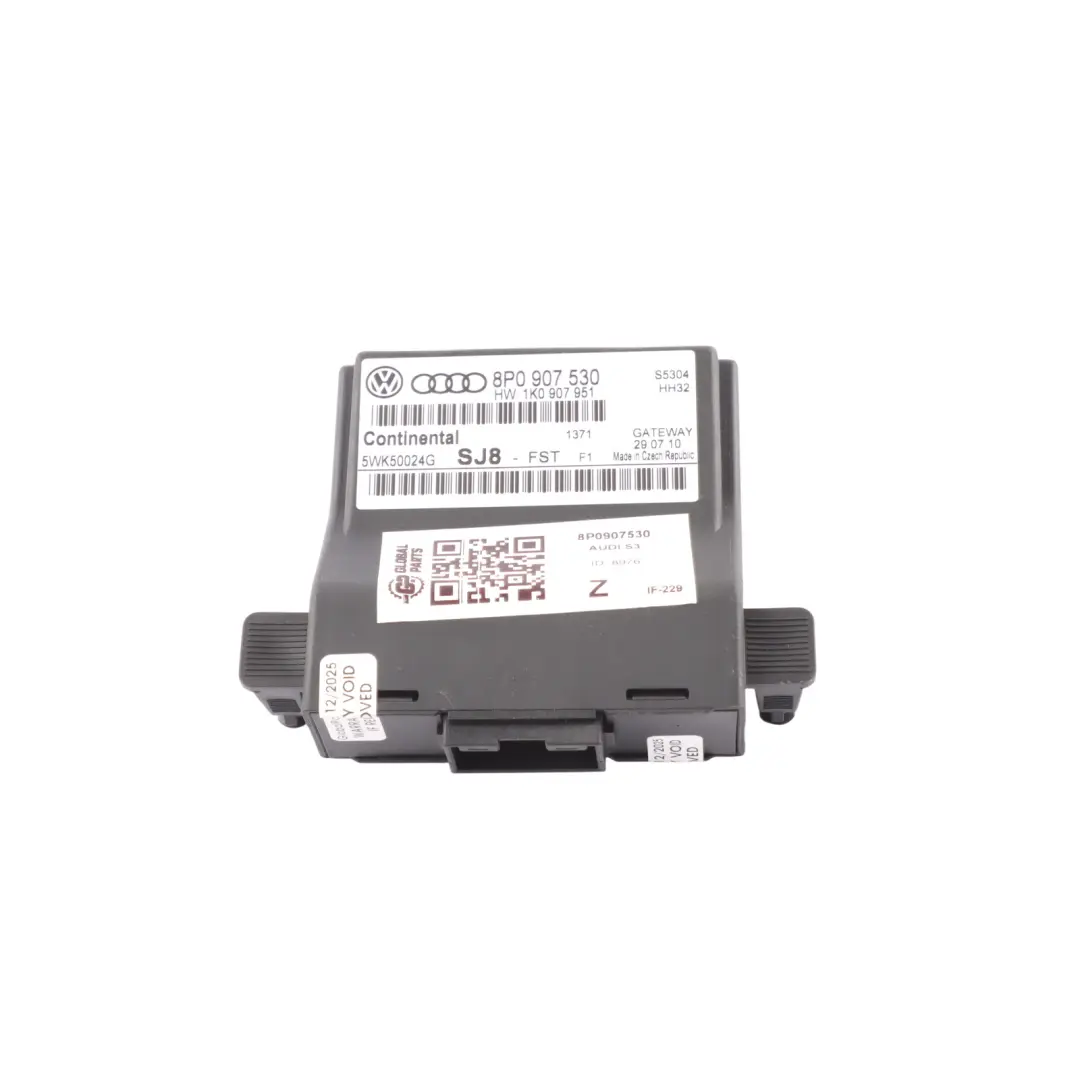Audi A3 S3 8P Gateway Control Module ECU - SKU 8P0907530 - Part number 8P0907530
