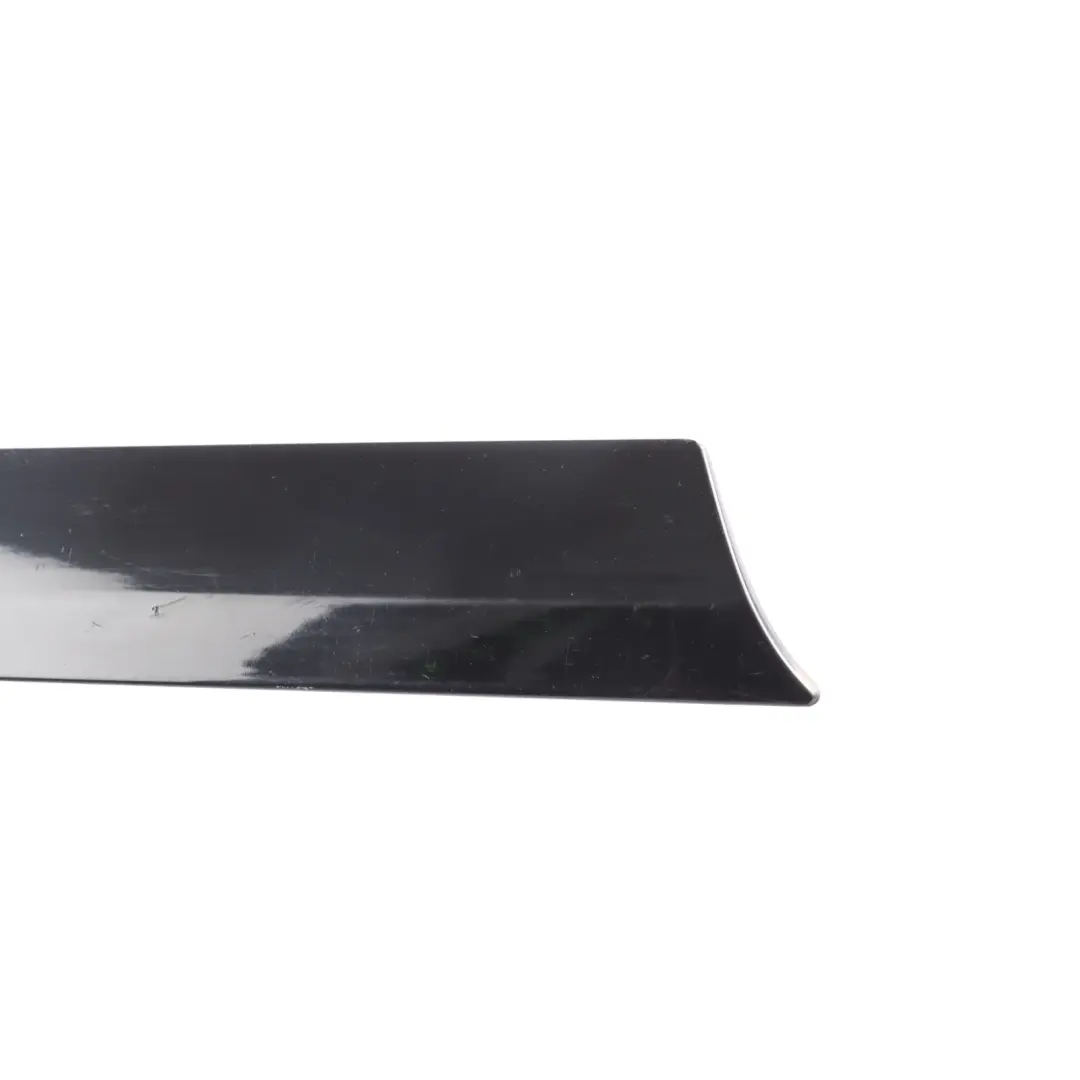 Audi A3 8P 3D Rear Side Panel Cover Trim Strip Right O/S Brilliant Black - Y9B - SKU 8P3853700B-BBL - Part number 8P3853700B