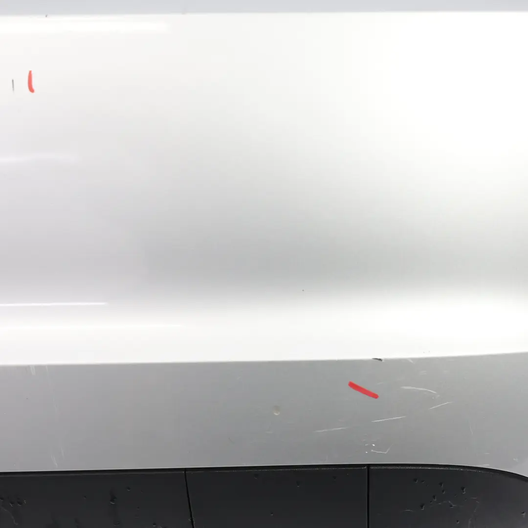 Audi A3 8P Sportback Rear Bumper Trim Panel Ice Silver Metallic - X7W - SKU 8P4807303G-ICS - Part number 8P4807303G