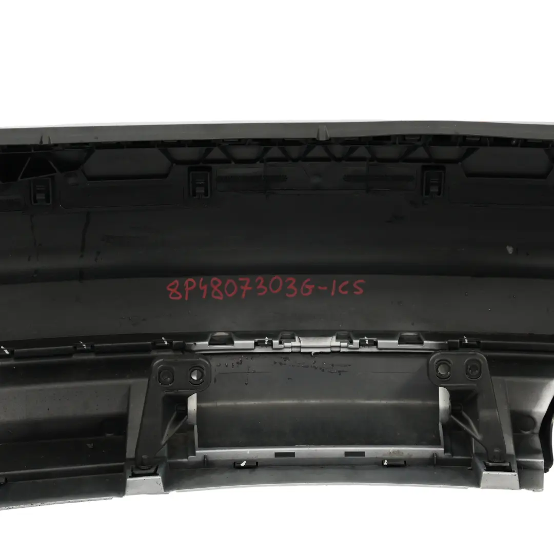 Sportback Tylny Zderzak Ice Silver Srebrny Metalik - X7W do Audi A3 8P o numerze 8P4807303G Audi A3 8P Sportback Tylny Zderzak Ice Silver Srebrny Metalik - X7W - SKU 8P4807303G-ICS - Numer Części 8P4807303G