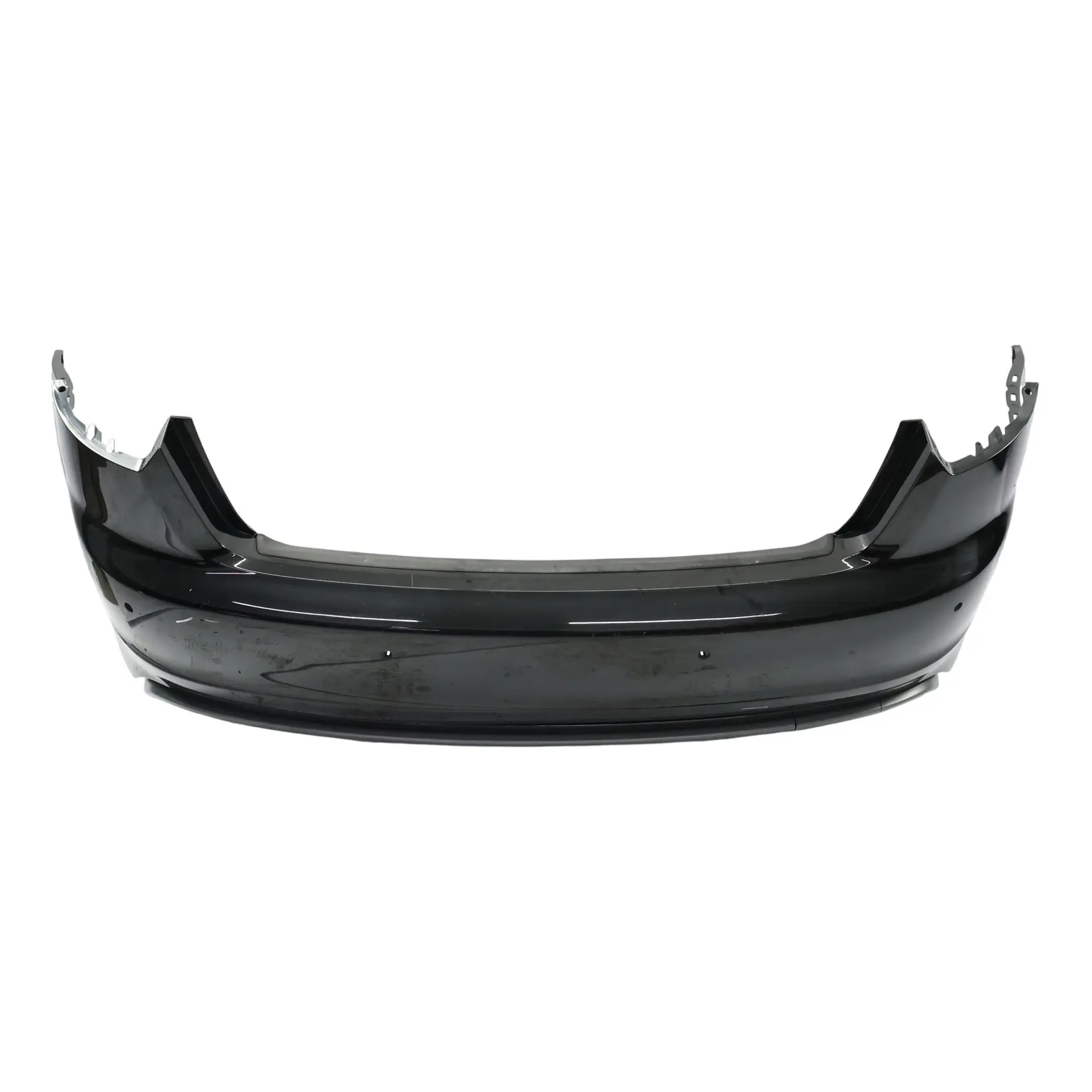 Audi A3 S3 8P Rear Bumper Trim Panel Covering Brilliant Black Metallic - Y9B