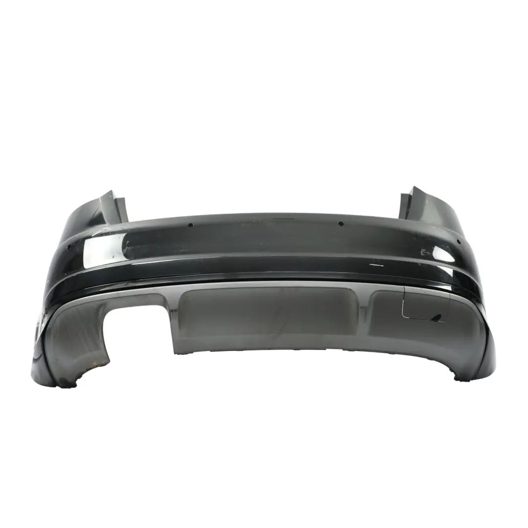 Audi A3 S3 8P Rear Bumper Trim Panel Covering Brilliant Black Metallic - Y9B - SKU 8P4807303J-BBL - Part number 8P4807303J
