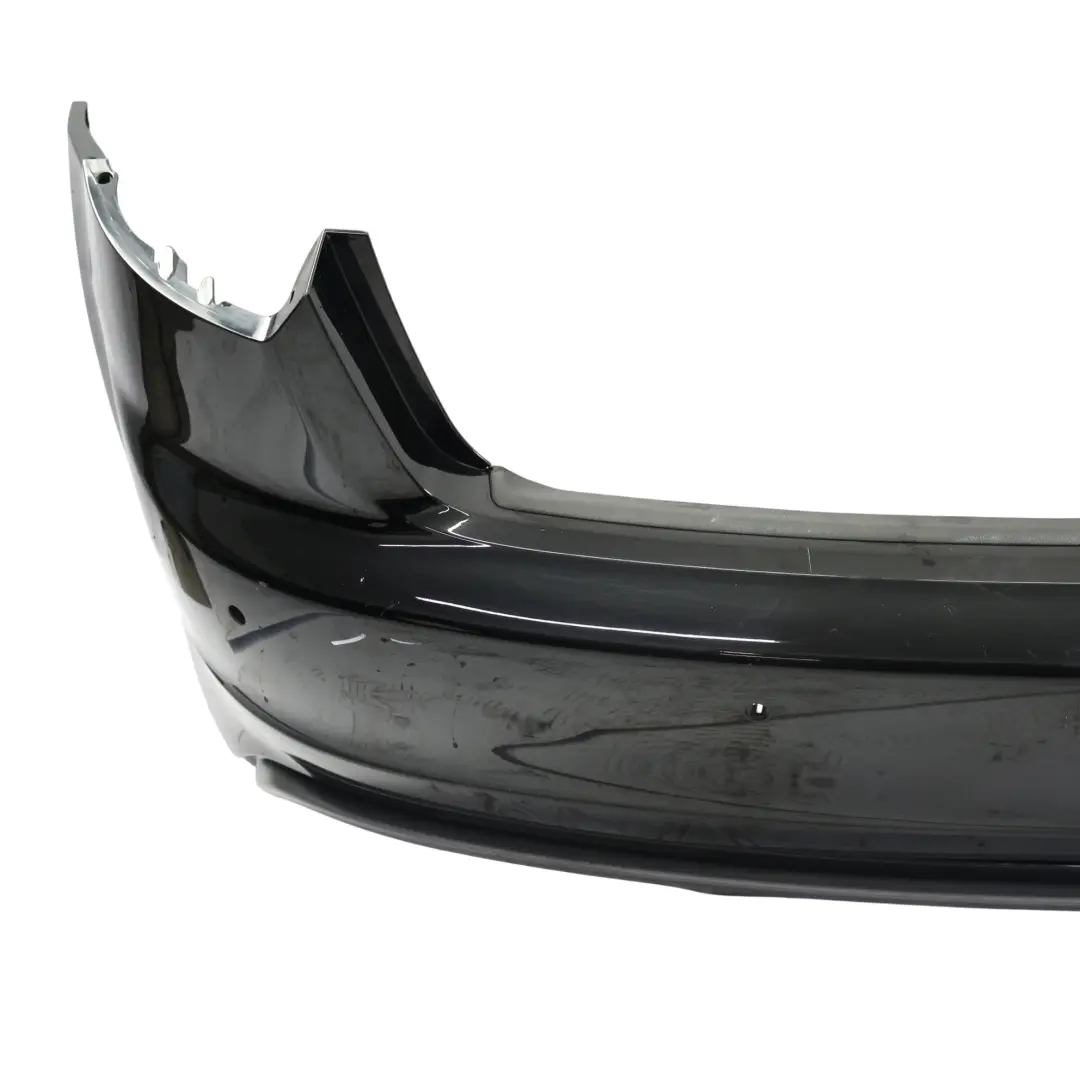 Bumper Trim Panel Covering Brilliant Black Metallic - Y9B to Audi A3 S3 8P Rear with Part number 8P4807303J Audi A3 S3 8P Rear Bumper Trim Panel Covering Brilliant Black Metallic - Y9B - SKU 8P4807303J-BBL - Part number 8P4807303J