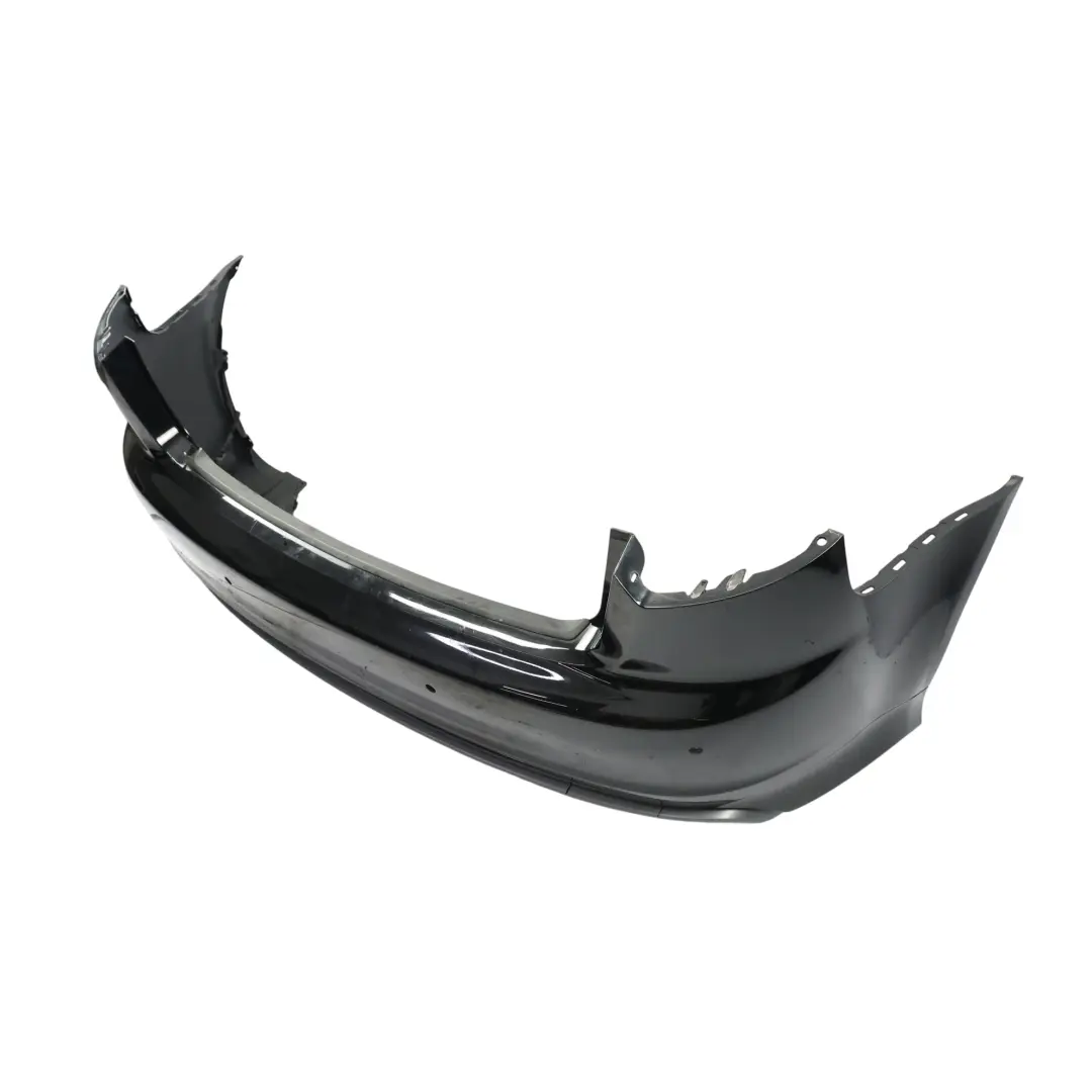 Audi A3 S3 8P Rear Bumper Trim Panel Covering Brilliant Black Metallic - Y9B - SKU 8P4807303J-BBL - Part number 8P4807303J