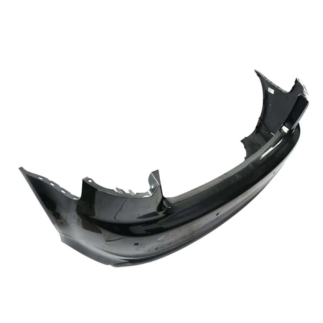 Audi A3 S3 8P Rear Bumper Trim Panel Covering Brilliant Black Metallic - Y9B - SKU 8P4807303J-BBL - Part number 8P4807303J