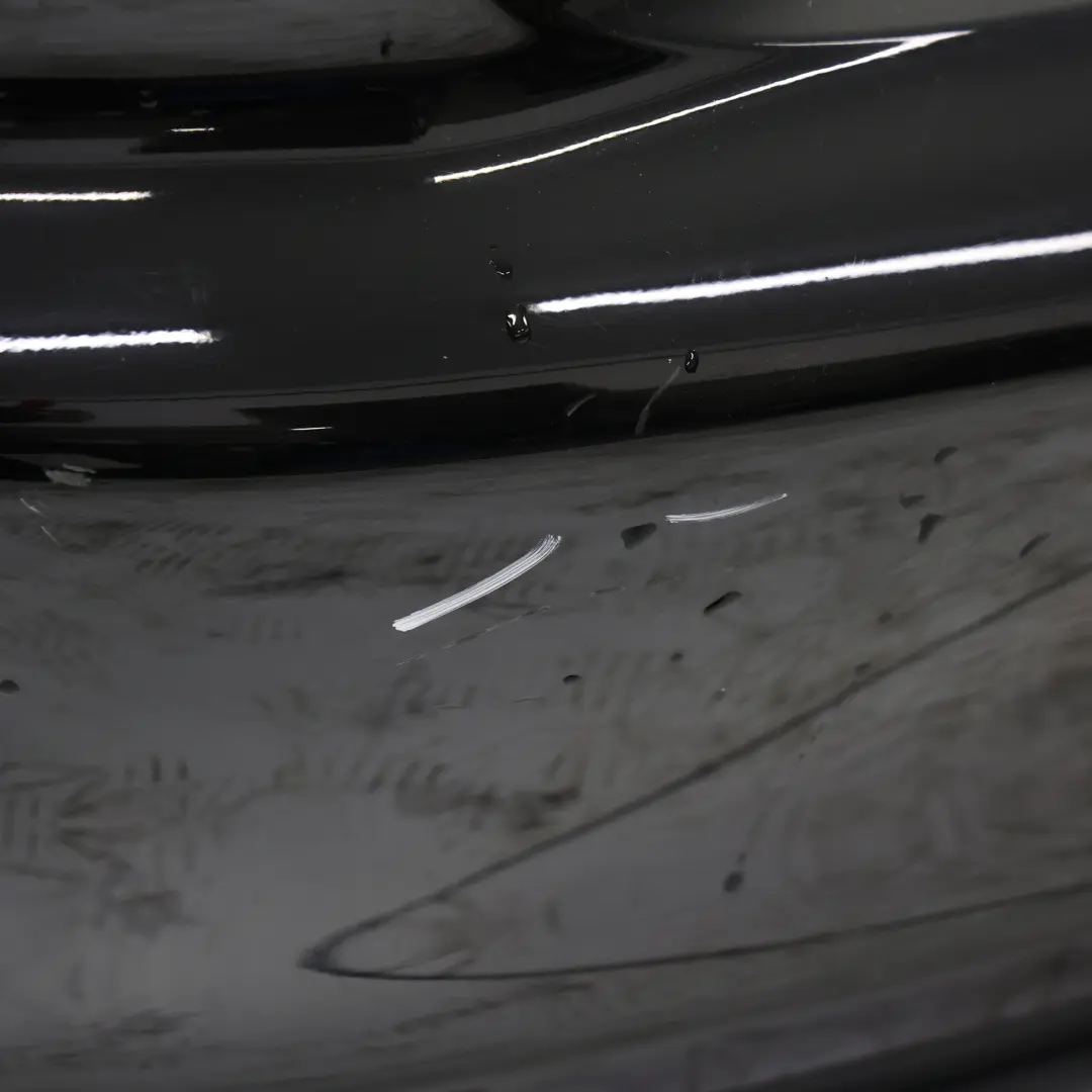 Audi A3 S3 8P Rear Bumper Trim Panel Covering Brilliant Black Metallic - Y9B - SKU 8P4807303J-BBL - Part number 8P4807303J