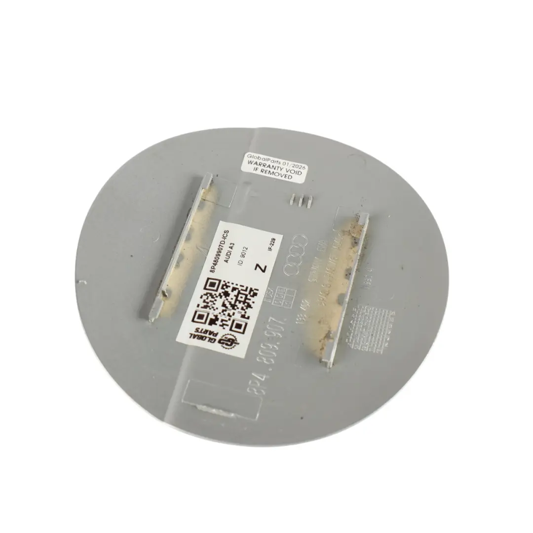 Audi A3 8P Kraftstoffklappen Abdeckung Einfüllstutzen Eissilber - ICS - SKU 8P4809907D-ICS - Teilenummer 8P4809907D