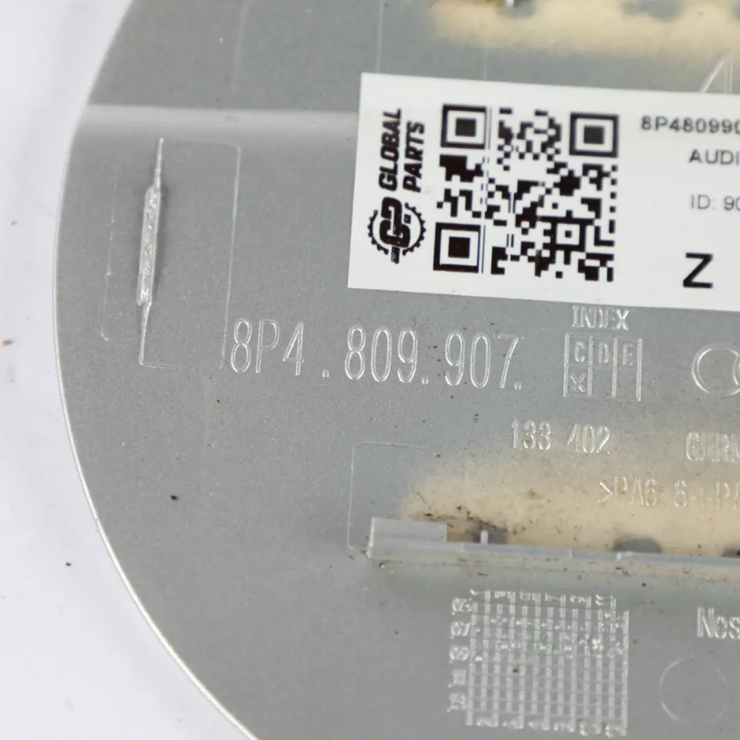 Audi A3 8P Kraftstoffklappen Abdeckung Einfüllstutzen Eissilber - ICS - SKU 8P4809907D-ICS - Teilenummer 8P4809907D