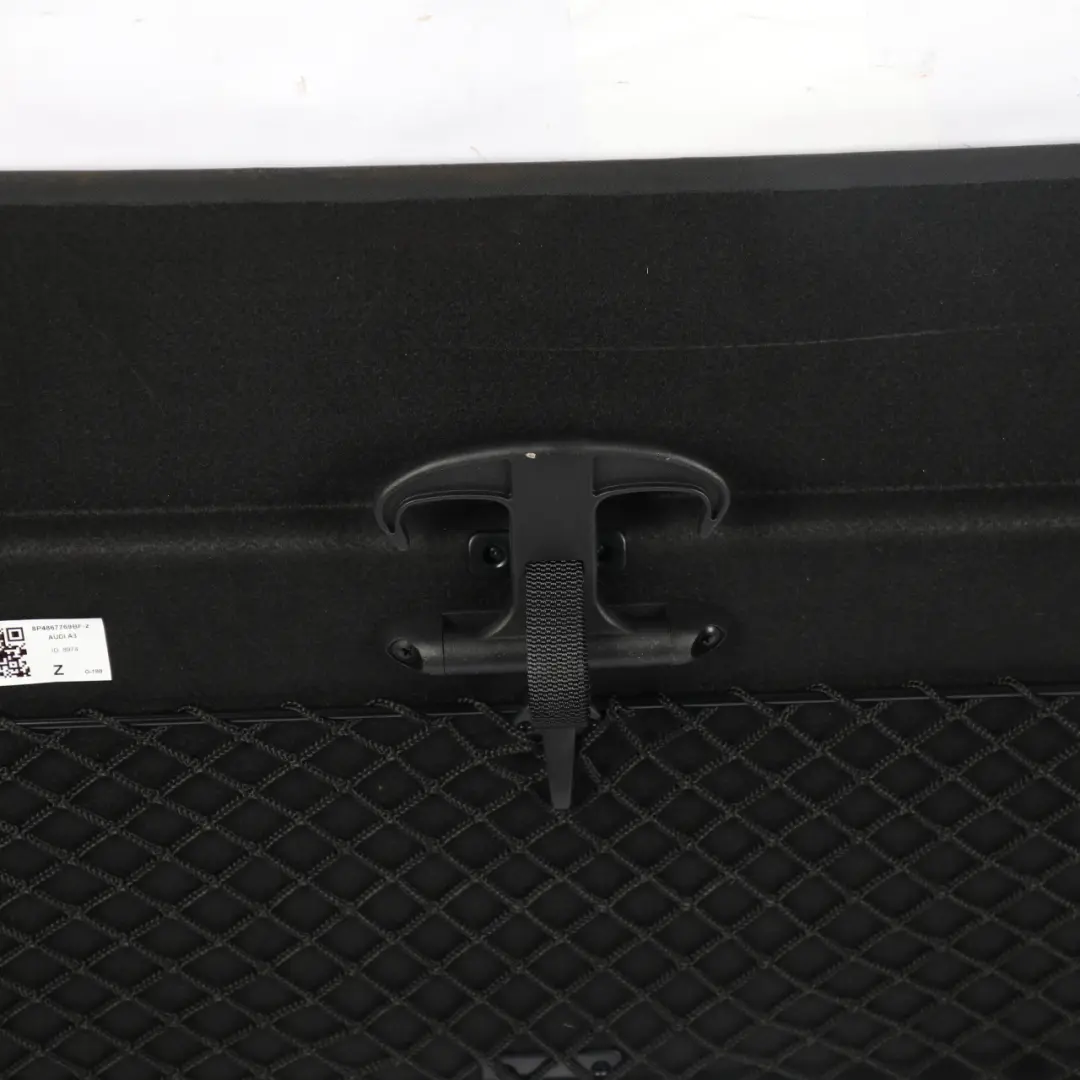 Window Parcel Trunk Shelf Load Trim Panel Cover to Audi A3 S3 8P Rear with Part number 8P4867769BF Audi A3 S3 8P Rear Window Parcel Trunk Shelf Load Trim Panel Cover - SKU 8P4867769BF-2 - Part number 8P4867769BF