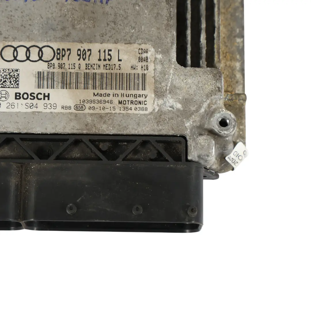 CDAA 160 Ch Kit Calculateur Moteur Avec Manuel pour Audi A3 8P 1.8 TFSI à propos du numéro de pièce 8P7907115L Audi A3 8P 1.8 TFSI CDAA 160 Ch Kit Calculateur Moteur Avec Manuel - SKU 8P7907115L-1 - Numéro de pièce 8P7907115L