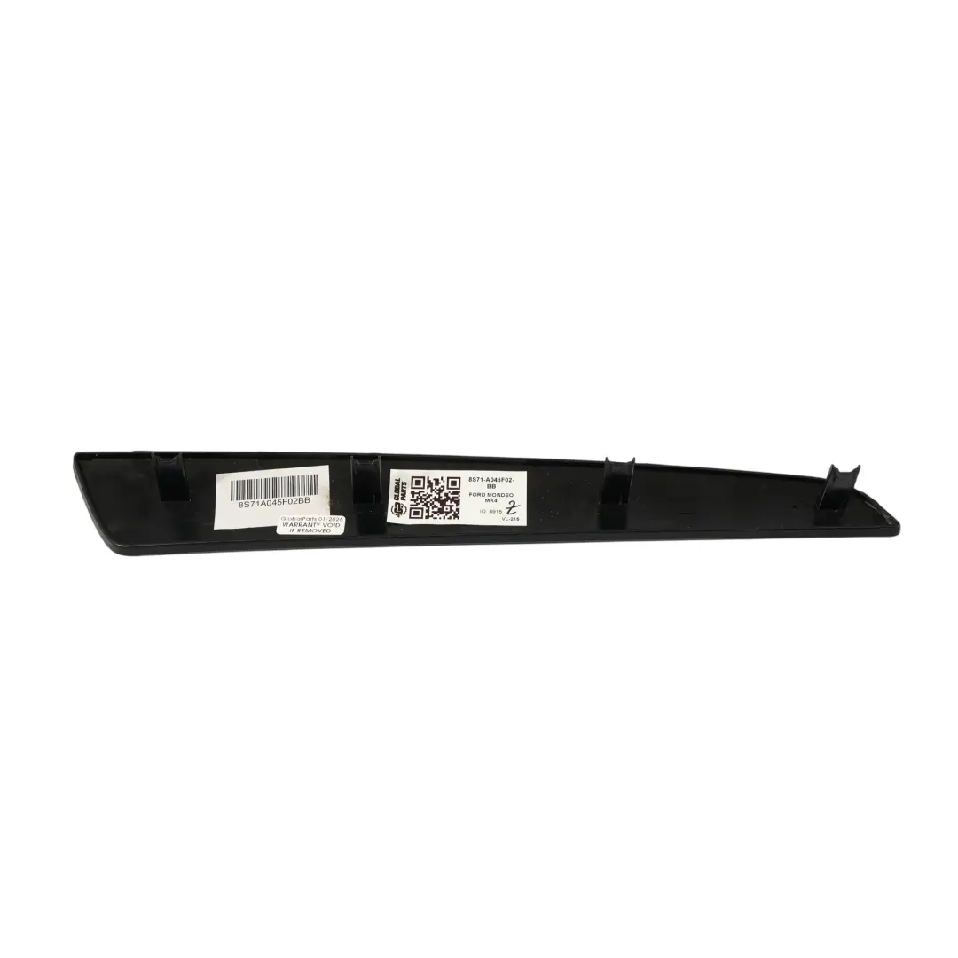 Ford Mondeo Mk4 Dashboard Trim Strip S Edition Black - SKU RHD-8S71-A045F02-BB - Part number 8S71-A045F02-BB