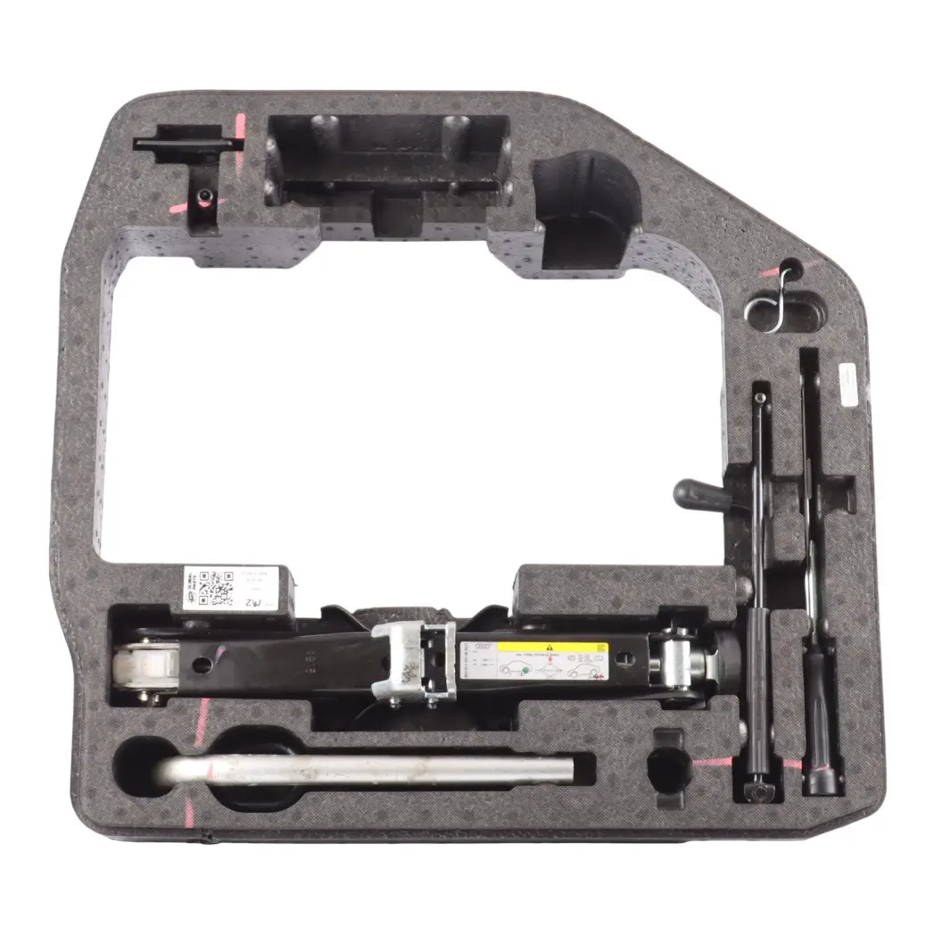 Audi A4 B8 A5 8T Boot Tool Kit Holder Mount Foam Jack Wrench Tow Eye 8T0012109A