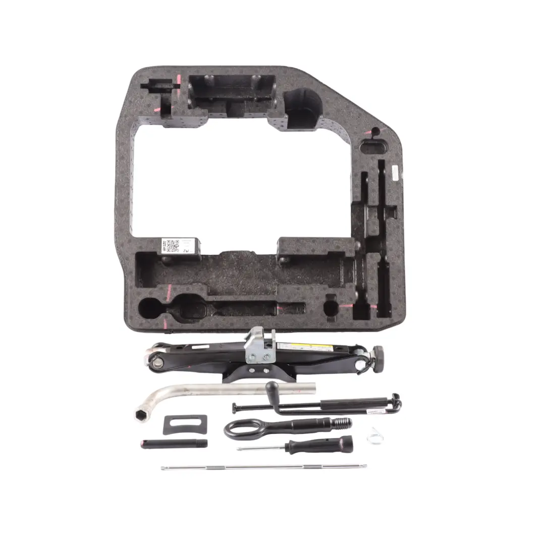 Audi A4 B8 A5 8T Boot Tool Kit Holder Mount Foam Jack Wrench Tow Eye - SKU 8T0012109A - Part number 8T0012109A