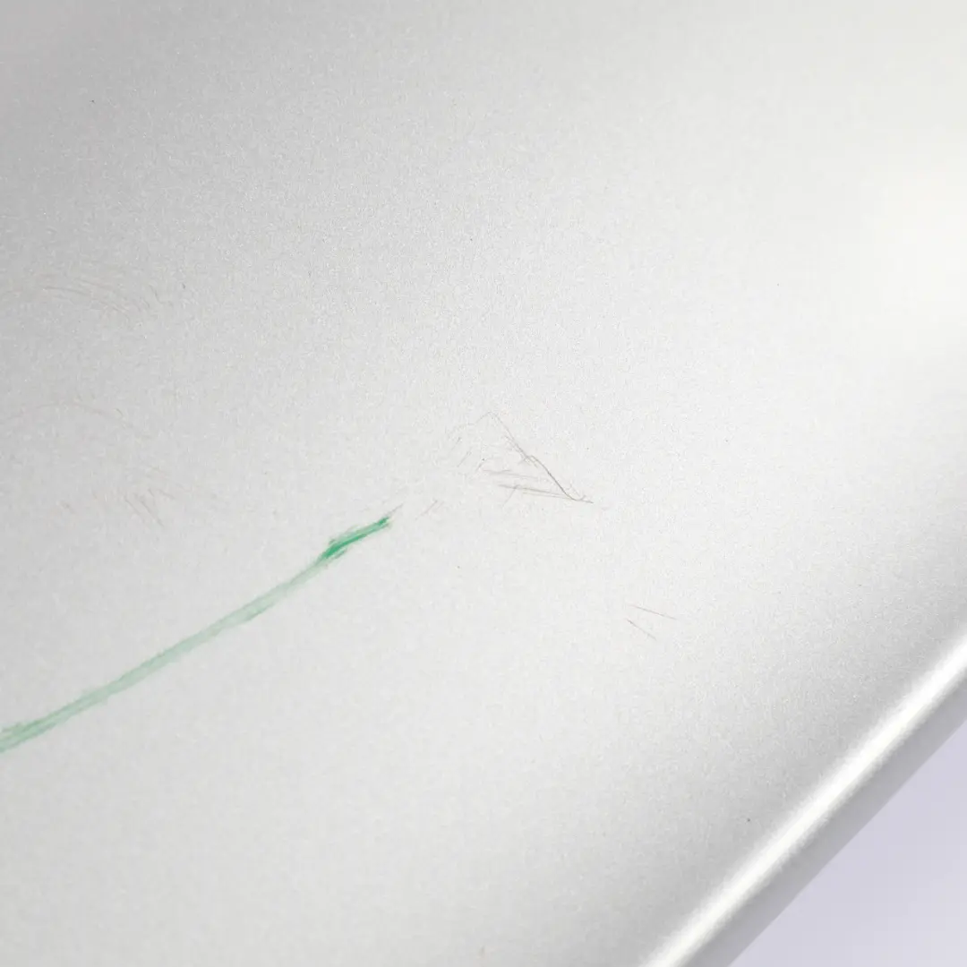 Audi A5 8T Boot Tailgate Trunk Lid Rear Spoiler Panel Ice Silver Metallic - X7W - SKU 8T0071645-ICS - Part number 8T0071645