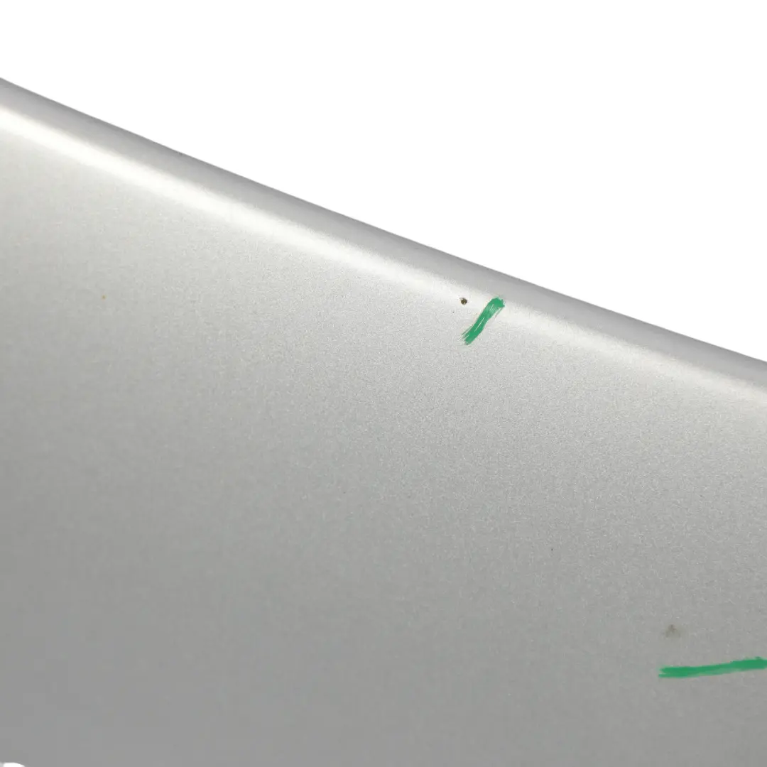 Audi A5 8T Boot Tailgate Trunk Lid Rear Spoiler Panel Ice Silver Metallic - X7W - SKU 8T0071645-ICS - Part number 8T0071645