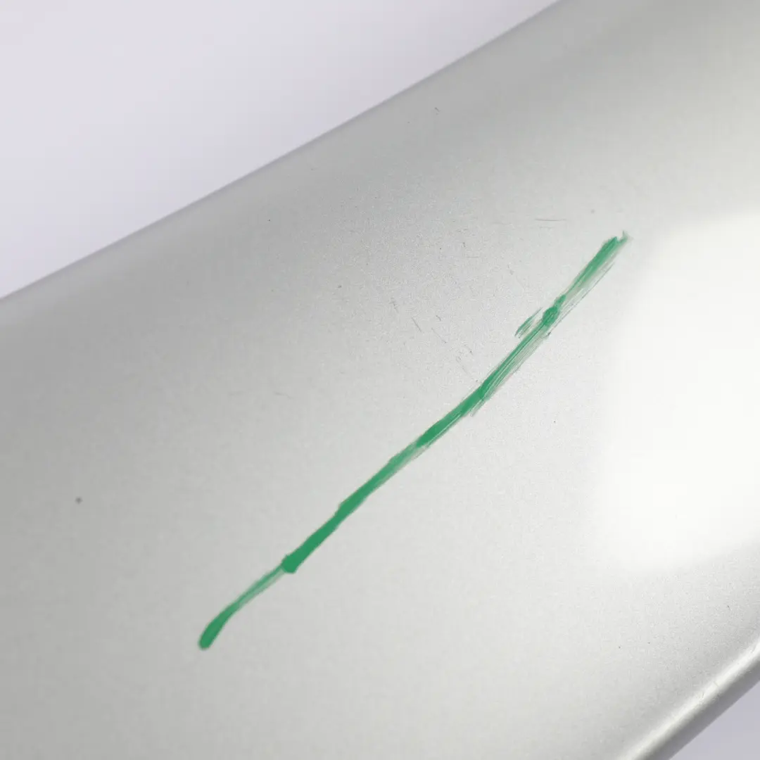 Audi A5 8T Boot Tailgate Trunk Lid Rear Spoiler Panel Ice Silver Metallic - X7W - SKU 8T0071645-ICS - Part number 8T0071645