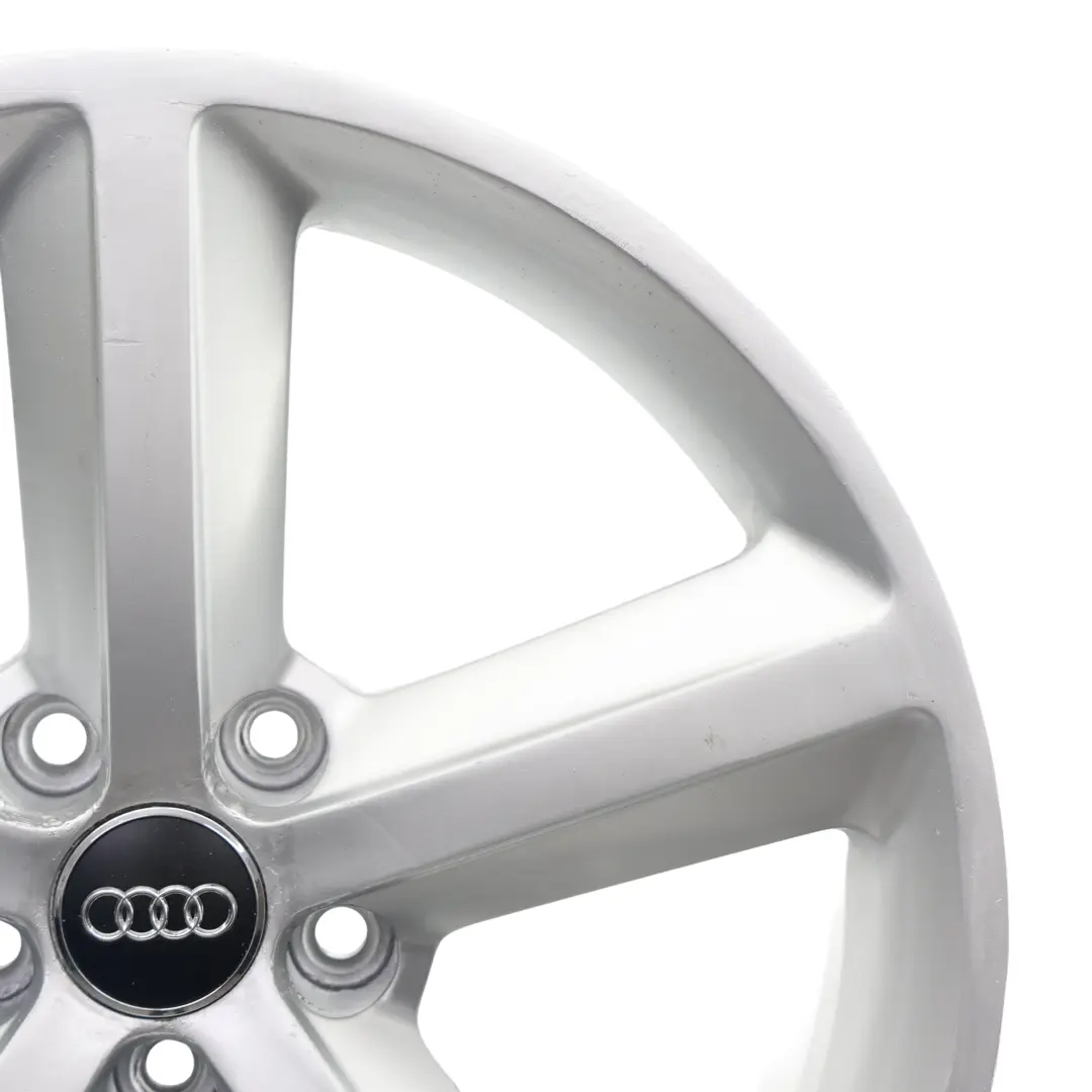 Jante En Alliage Argentée 18" 8,5J ET:29 À Rayons Étoile pour Audi A5 8T à propos du numéro de pièce 8T0601025CG Audi A5 8T Jante En Alliage Argentée 18" 8,5J ET:29 À Rayons Étoile - SKU 8T0601025CG-1 - Numéro de pièce 8T0601025CG