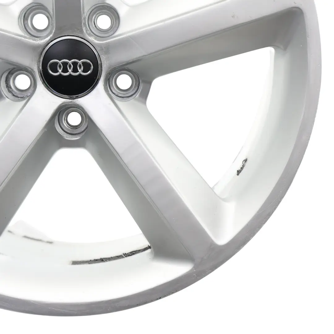 Audi A5 8T Srebrna Felga Aluminiowa 18" 8.5J ET:29 - SKU 8T0601025CG-1 - Numer Części 8T0601025CG